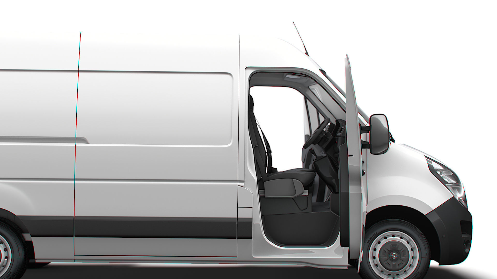 Vauxhall Movano Van L1H2 HQInterior 2021 3D model_5
