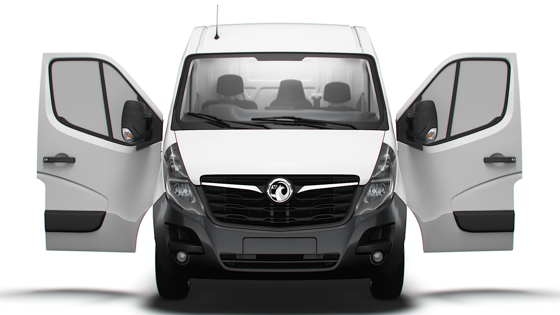 Vauxhall Movano Van L1H2 HQInterior 2021 3D model_6