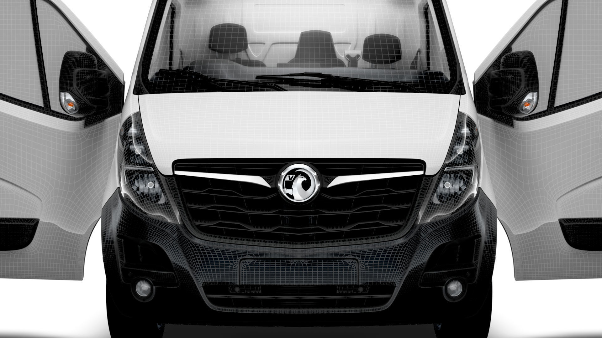 Vauxhall Movano Van L1H2 HQInterior 2021 3D model_21