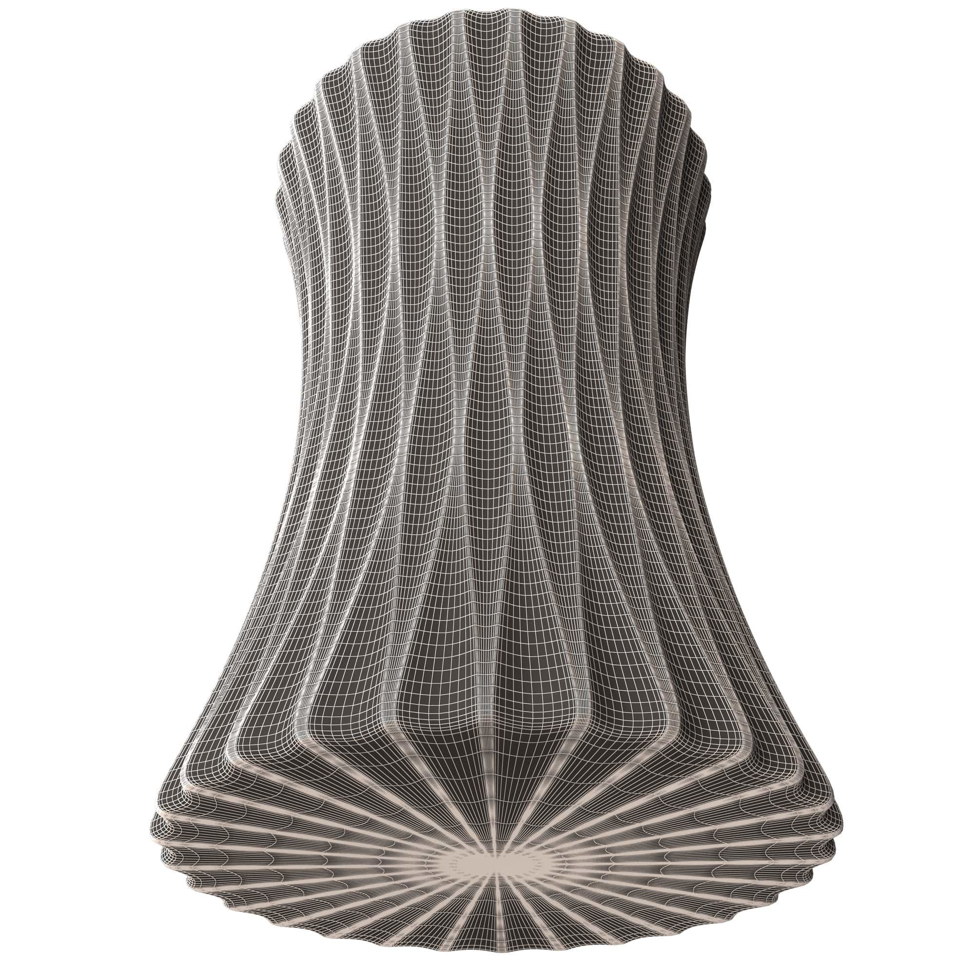 Flower Pot 022 Low-poly 3D model_10