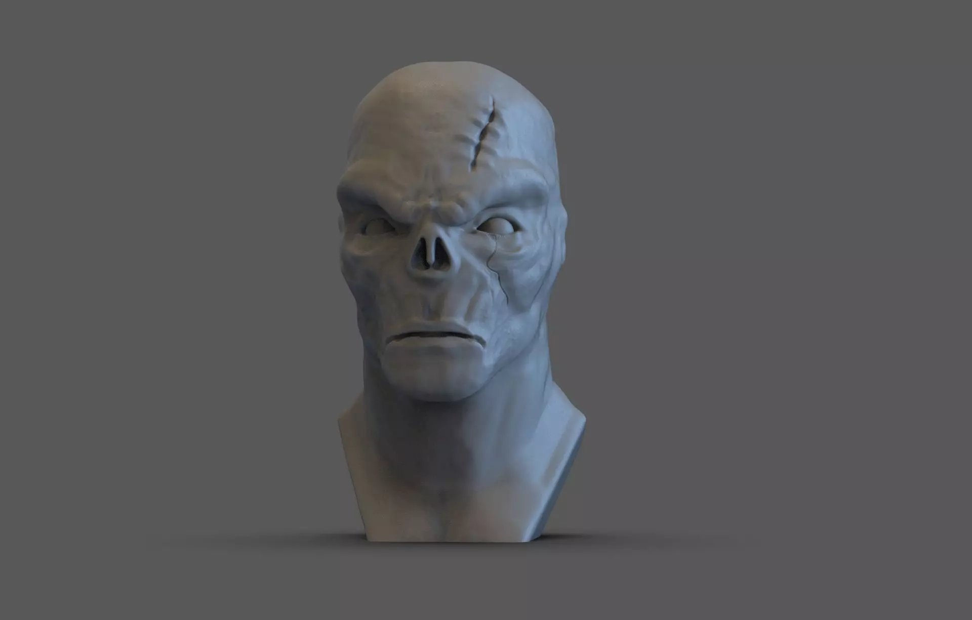 Big Boss Zombie 3D print model_0