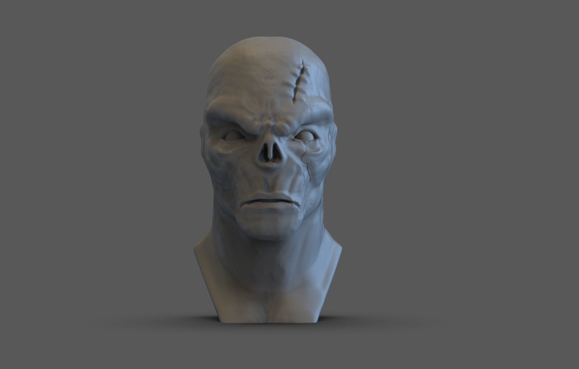 Big Boss Zombie 3D print model_1