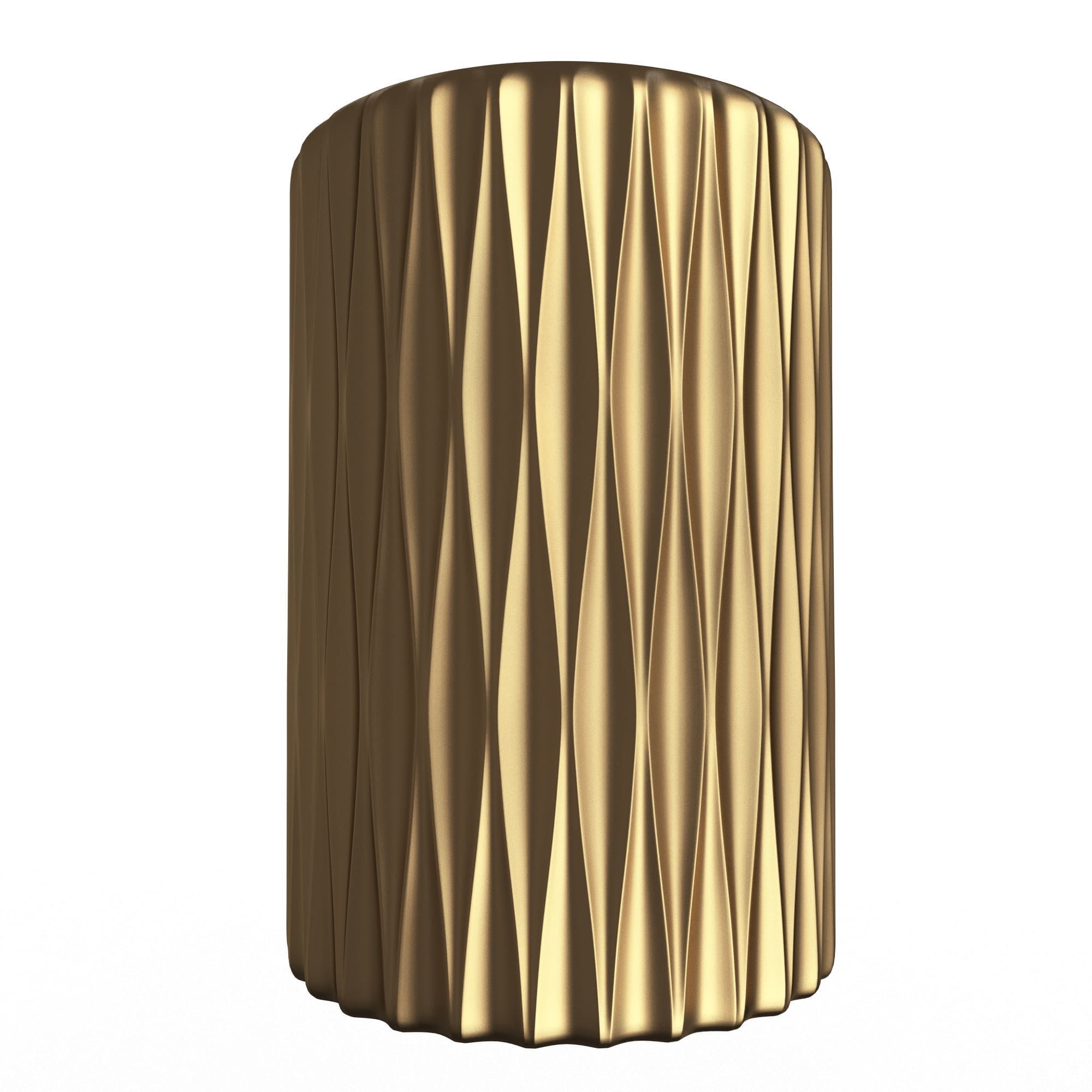 Flower Pot 023 Low-poly 3D model_3