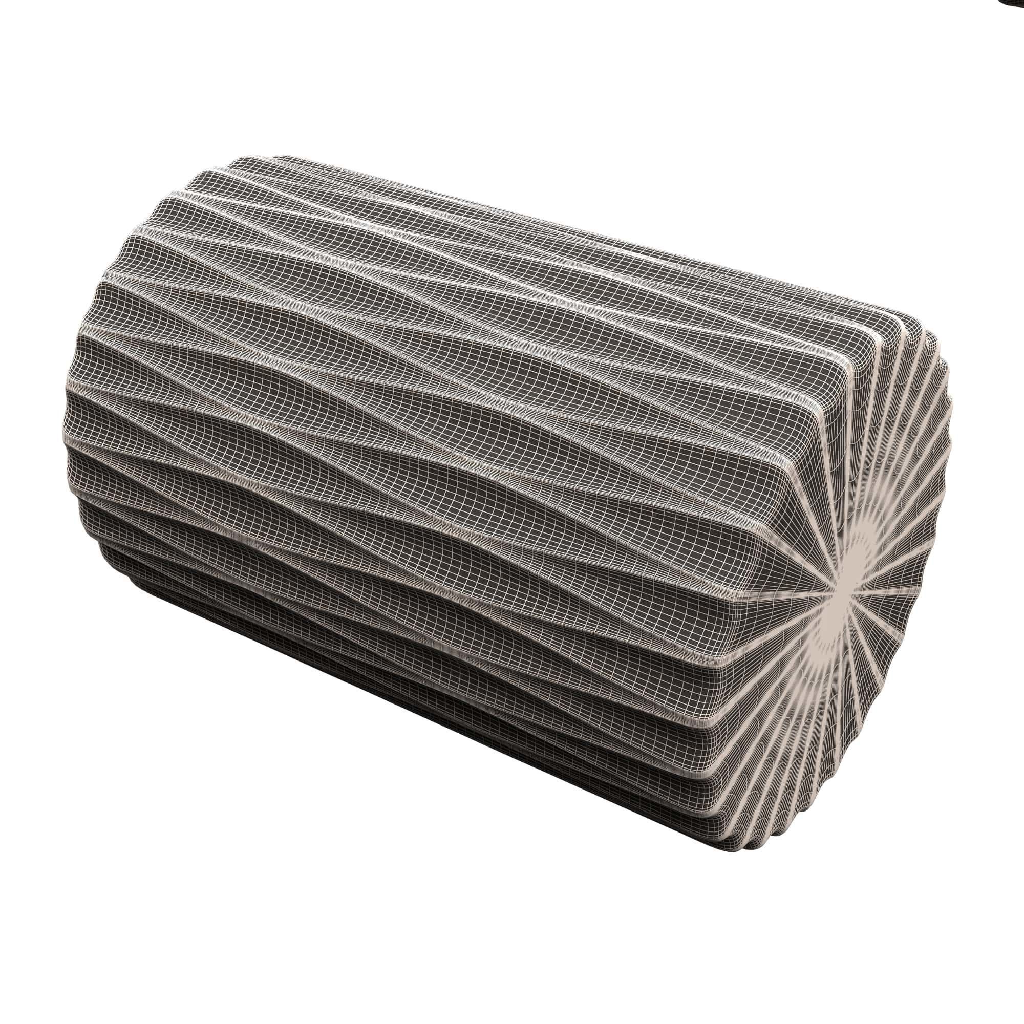 Flower Pot 023 Low-poly 3D model_11