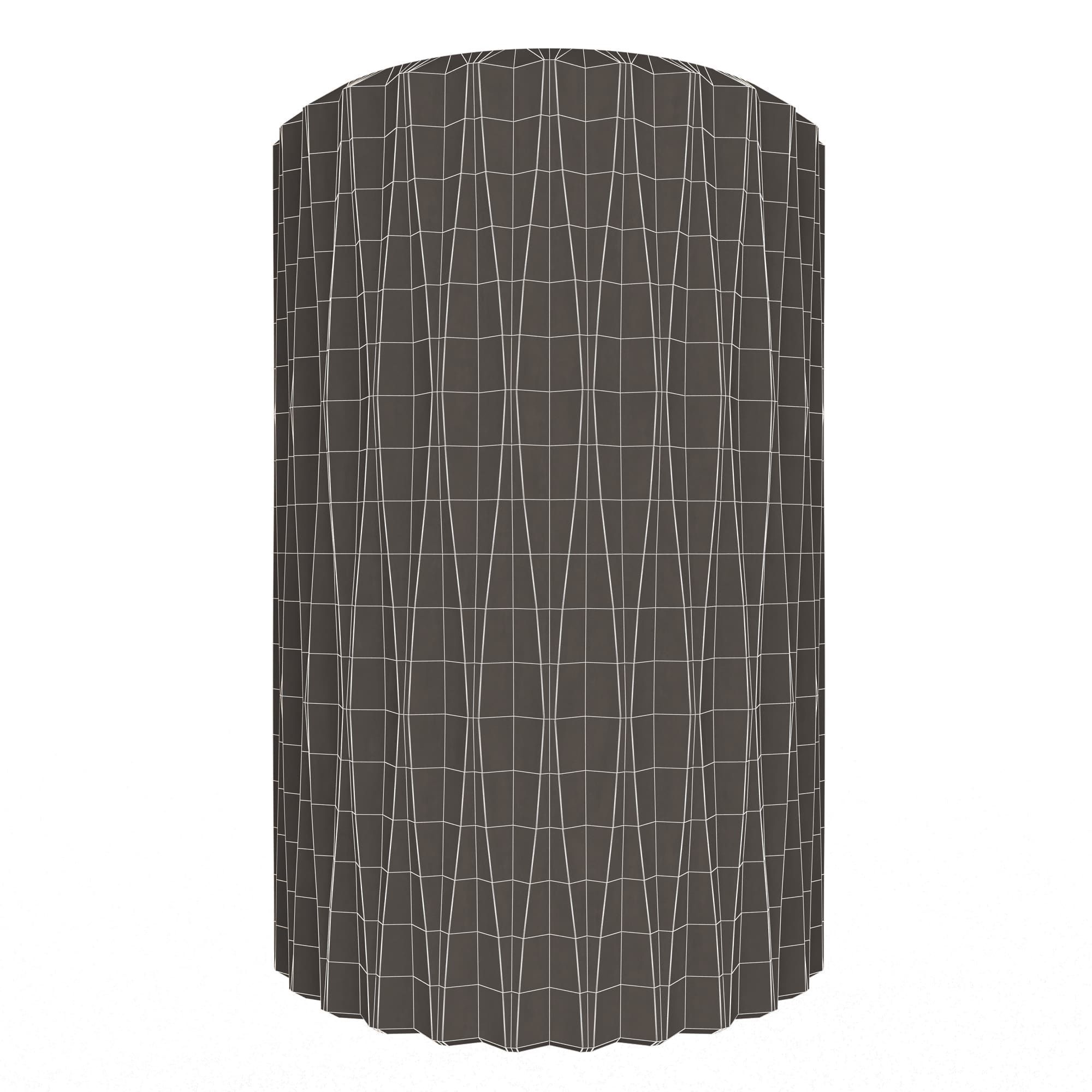 Flower Pot 023 Low-poly 3D model_12