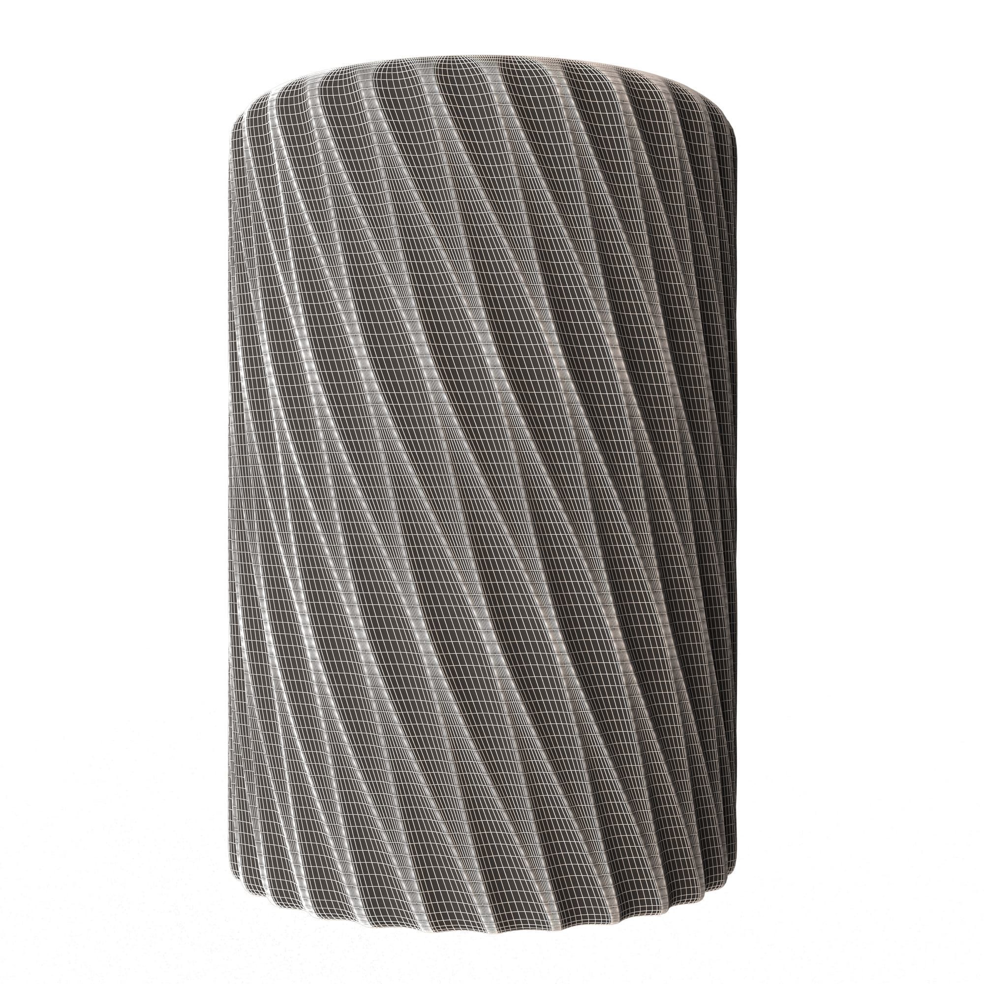 Flower Pot 024 Low-poly 3D model_8