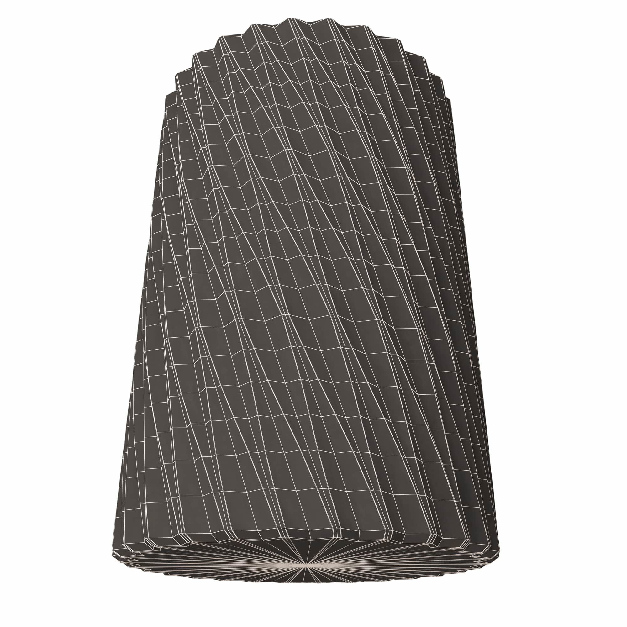 Flower Pot 024 Low-poly 3D model_16