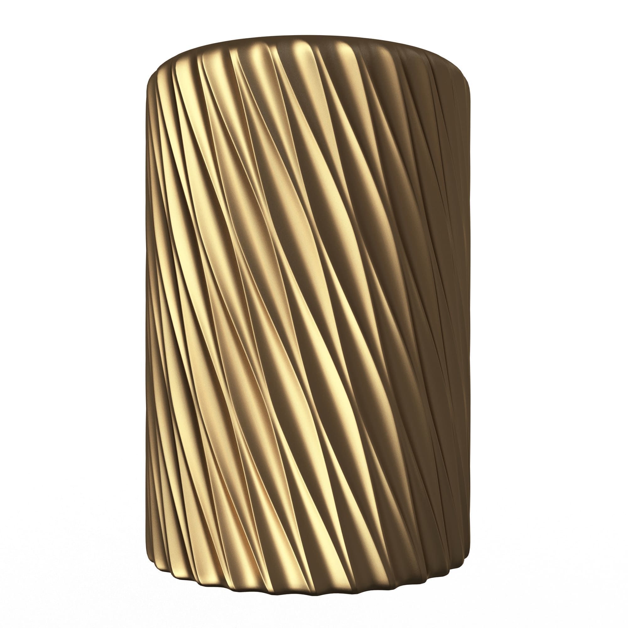 Flower Pot 024 Low-poly 3D model_2