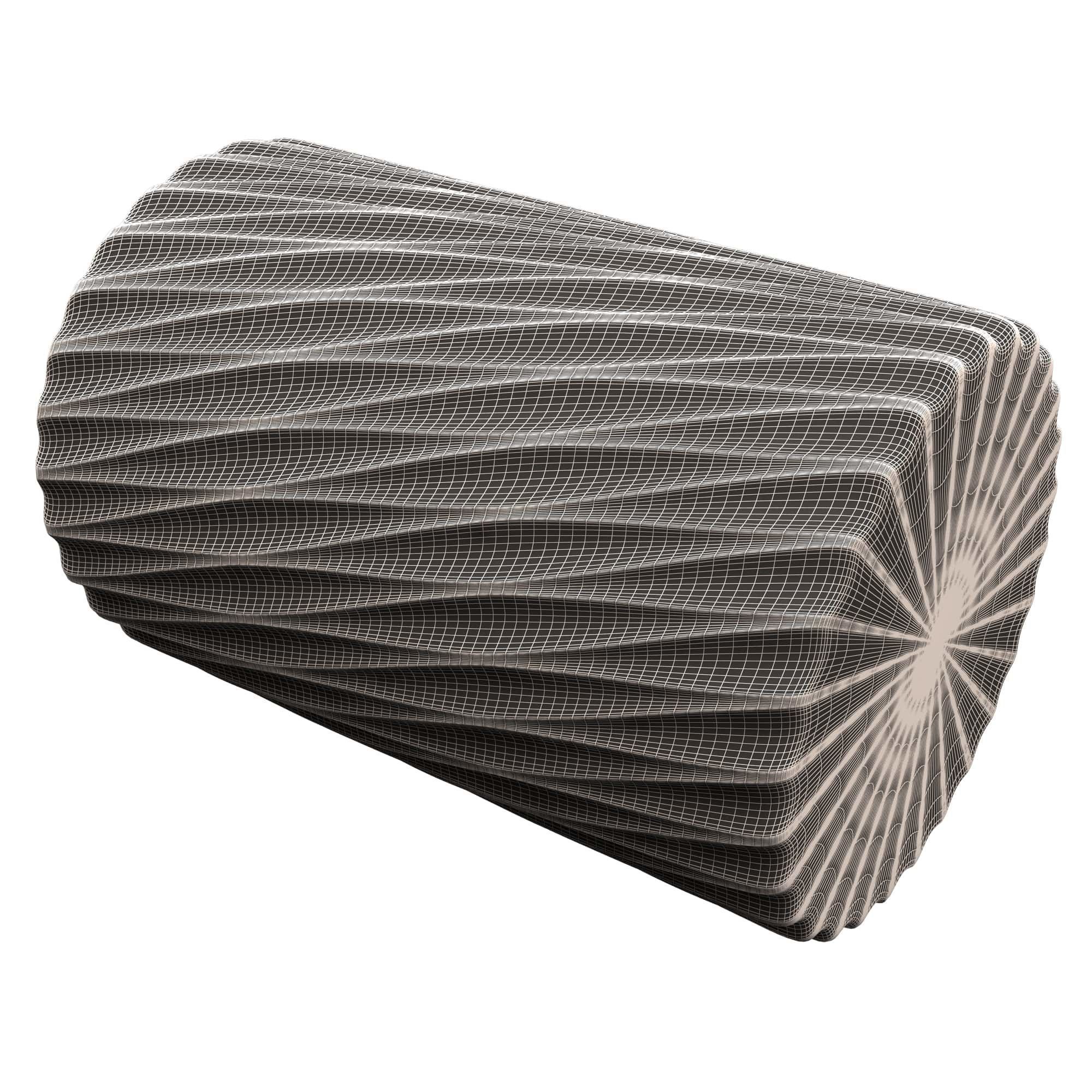 Flower Pot 024 Low-poly 3D model_11