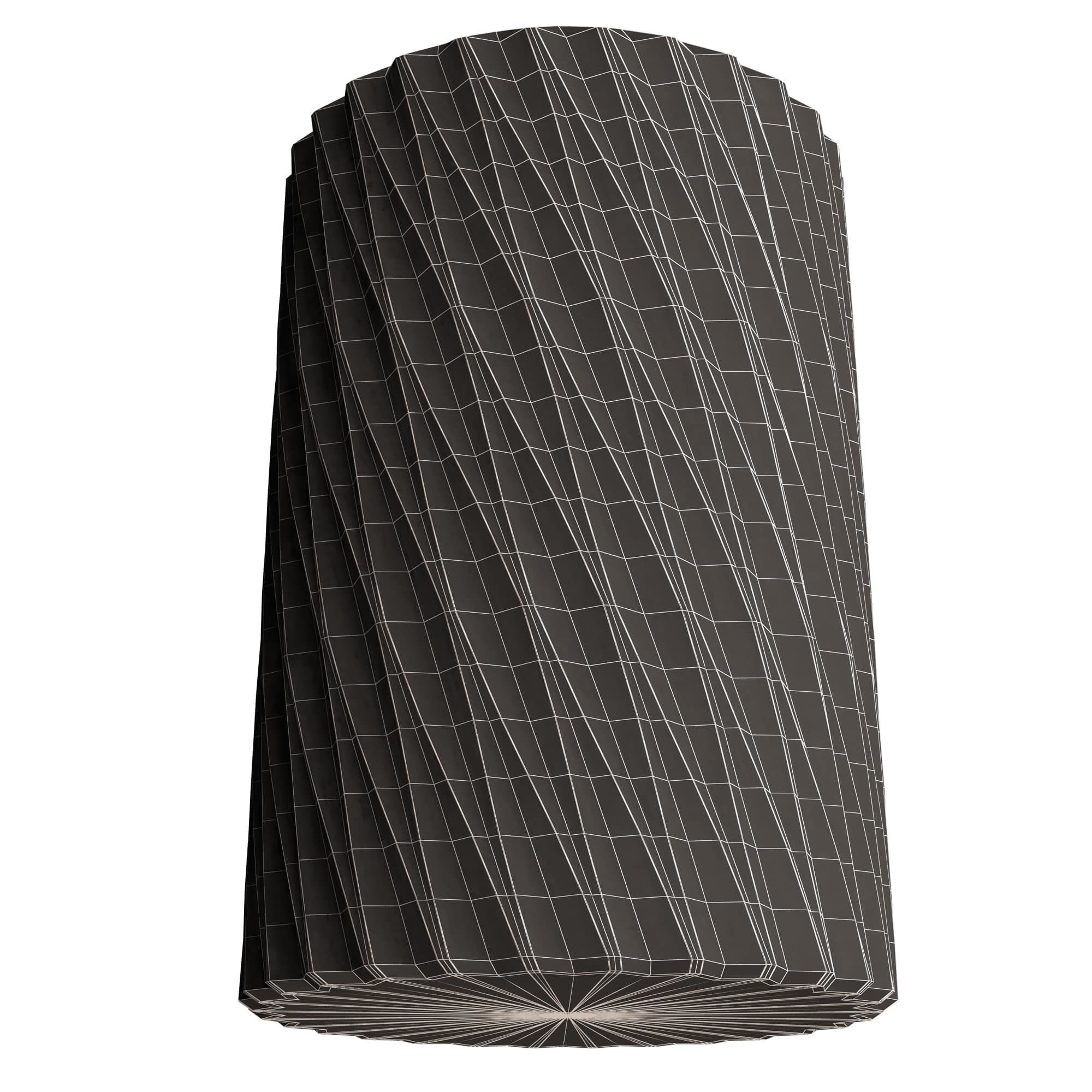 Flower Pot 024 Low-poly 3D model_15