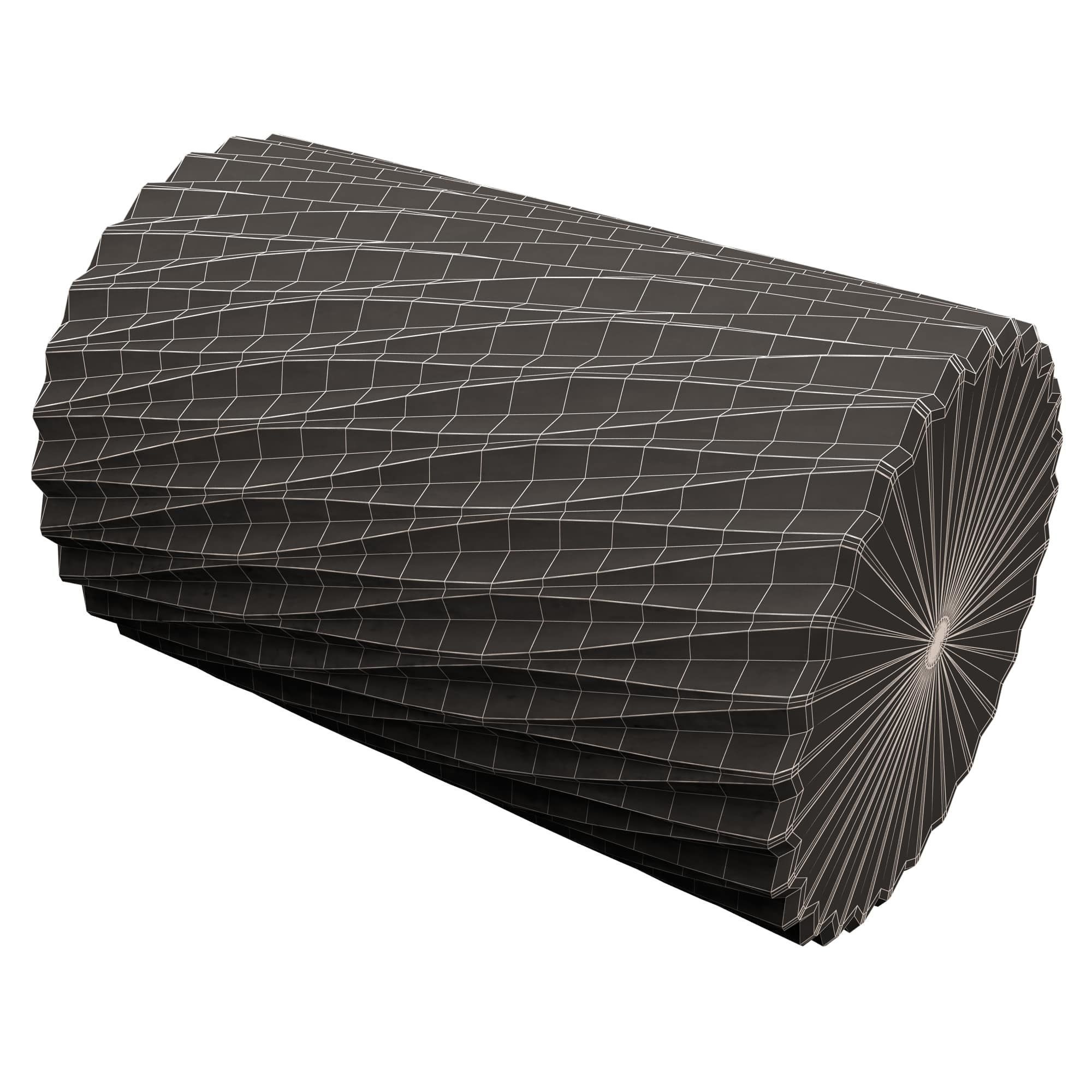 Flower Pot 024 Low-poly 3D model_17