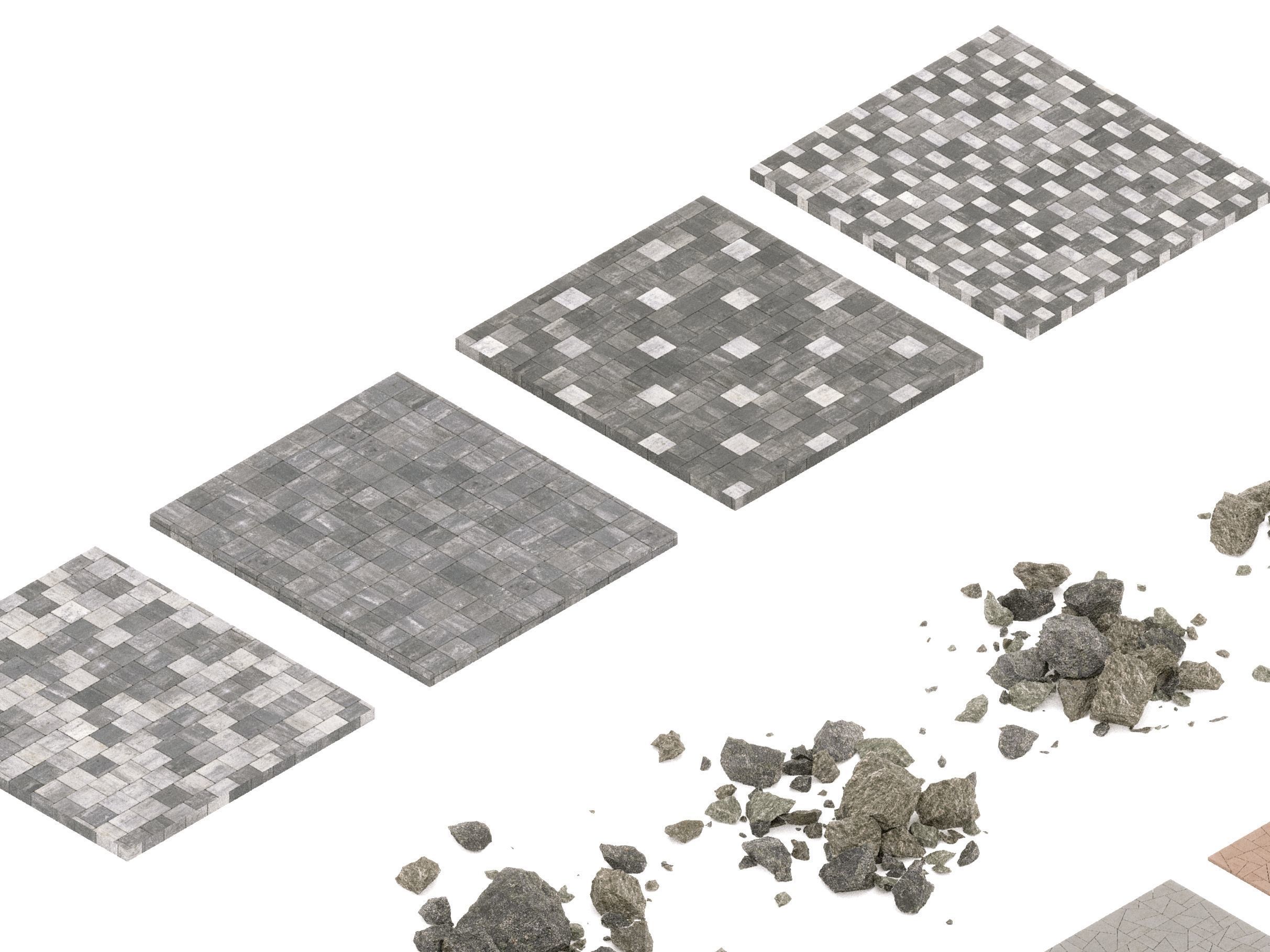 stone textures and irregular stone shape Texture_1