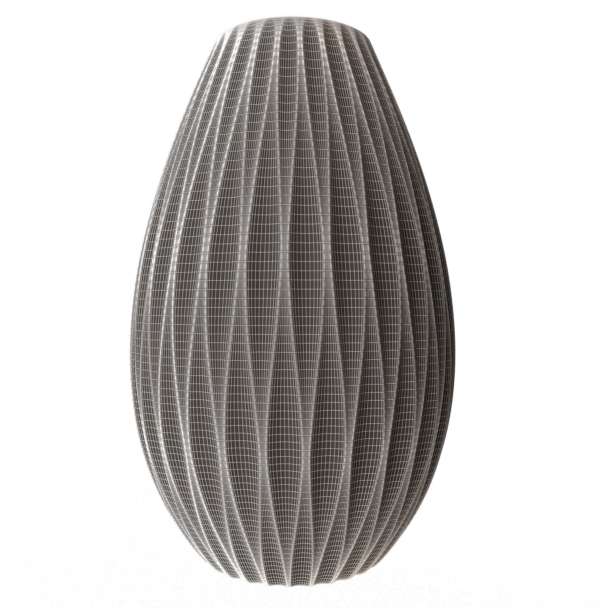 Flower Pot 025 Low-poly 3D model_8