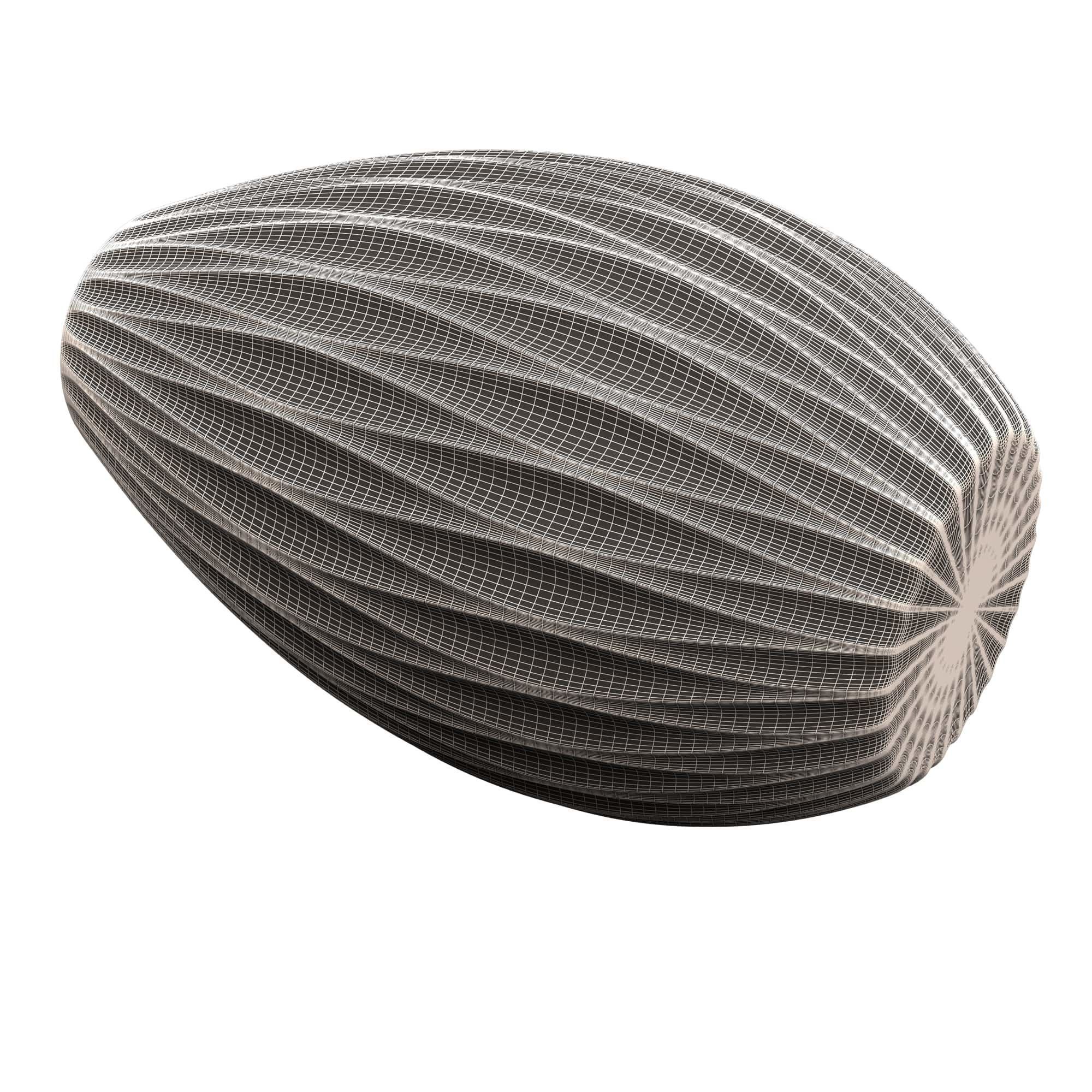 Flower Pot 025 Low-poly 3D model_11