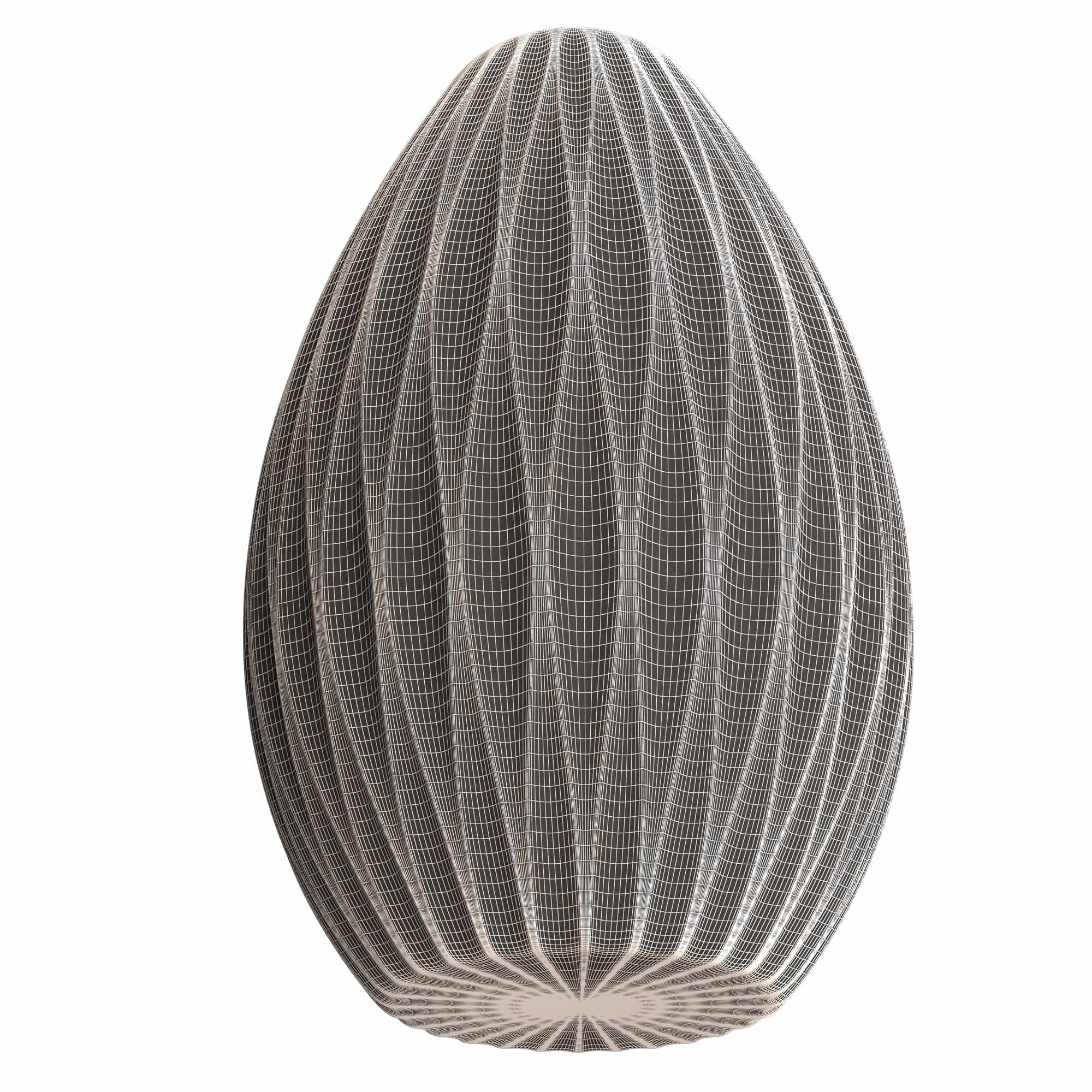 Flower Pot 025 Low-poly 3D model_9