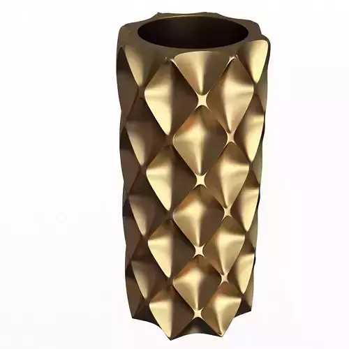 Flower Pot 027 Low-poly 3D model