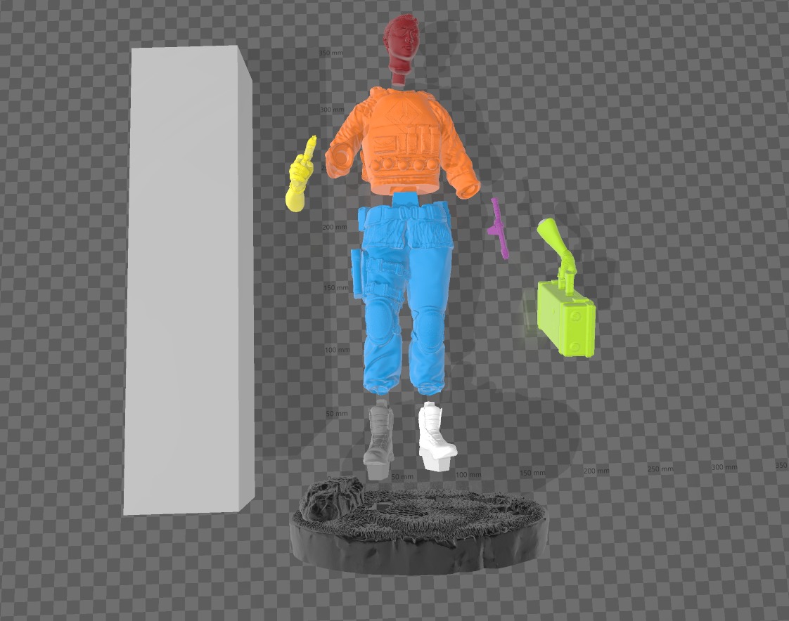 Faye Lau Tom Clancy The Division Character 3D print model_4