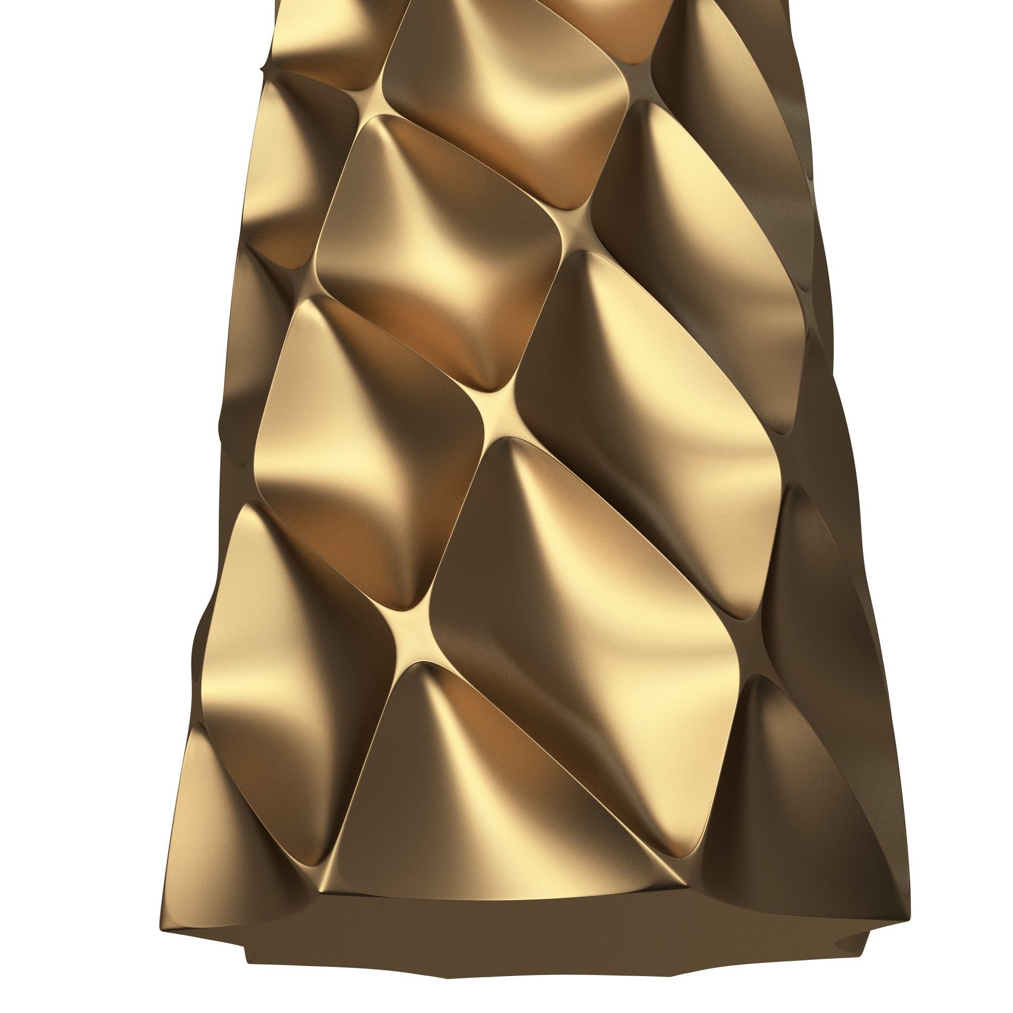 Flower Pot 028 Low-poly 3D model_4