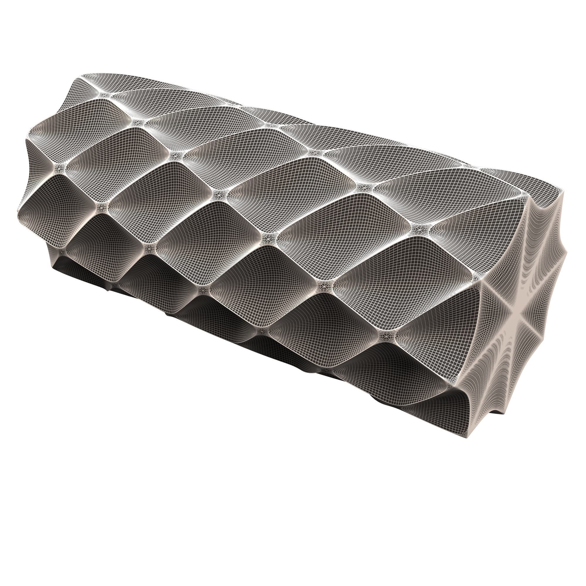 Flower Pot 028 Low-poly 3D model_11