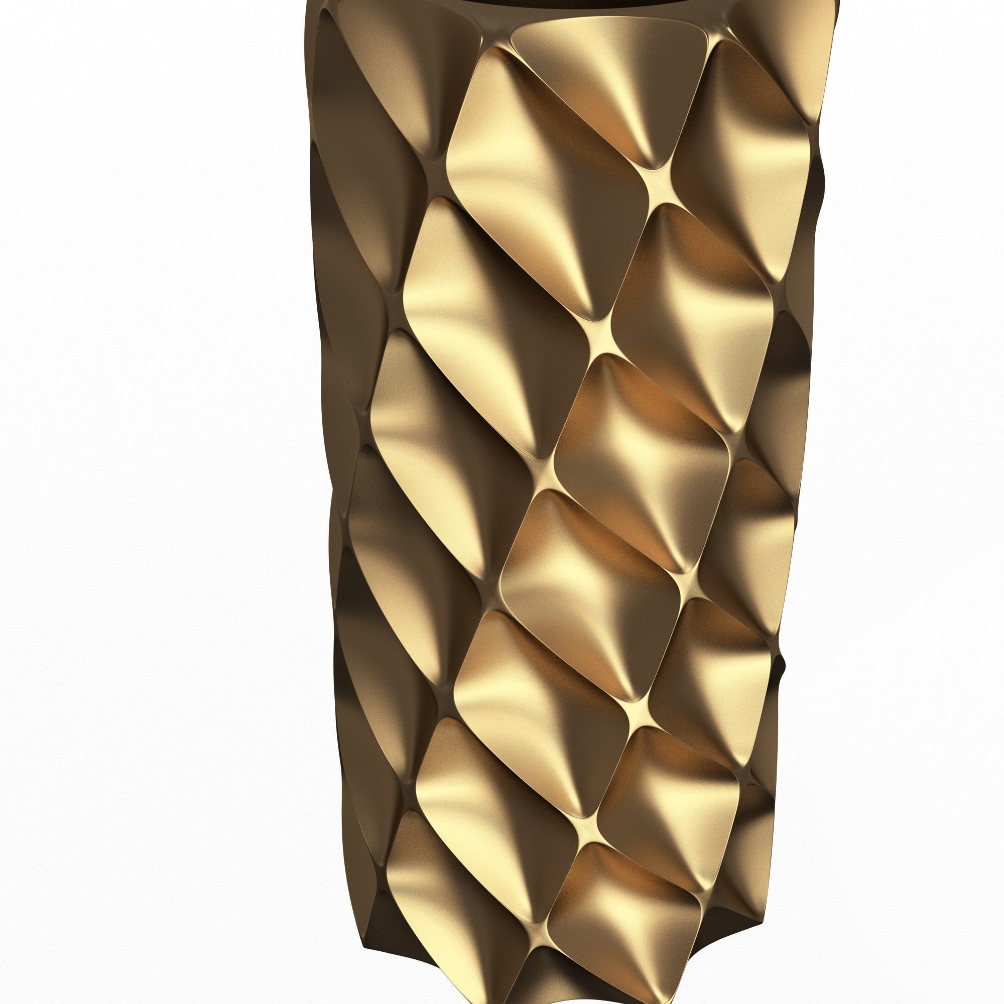 Flower Pot 028 Low-poly 3D model_1