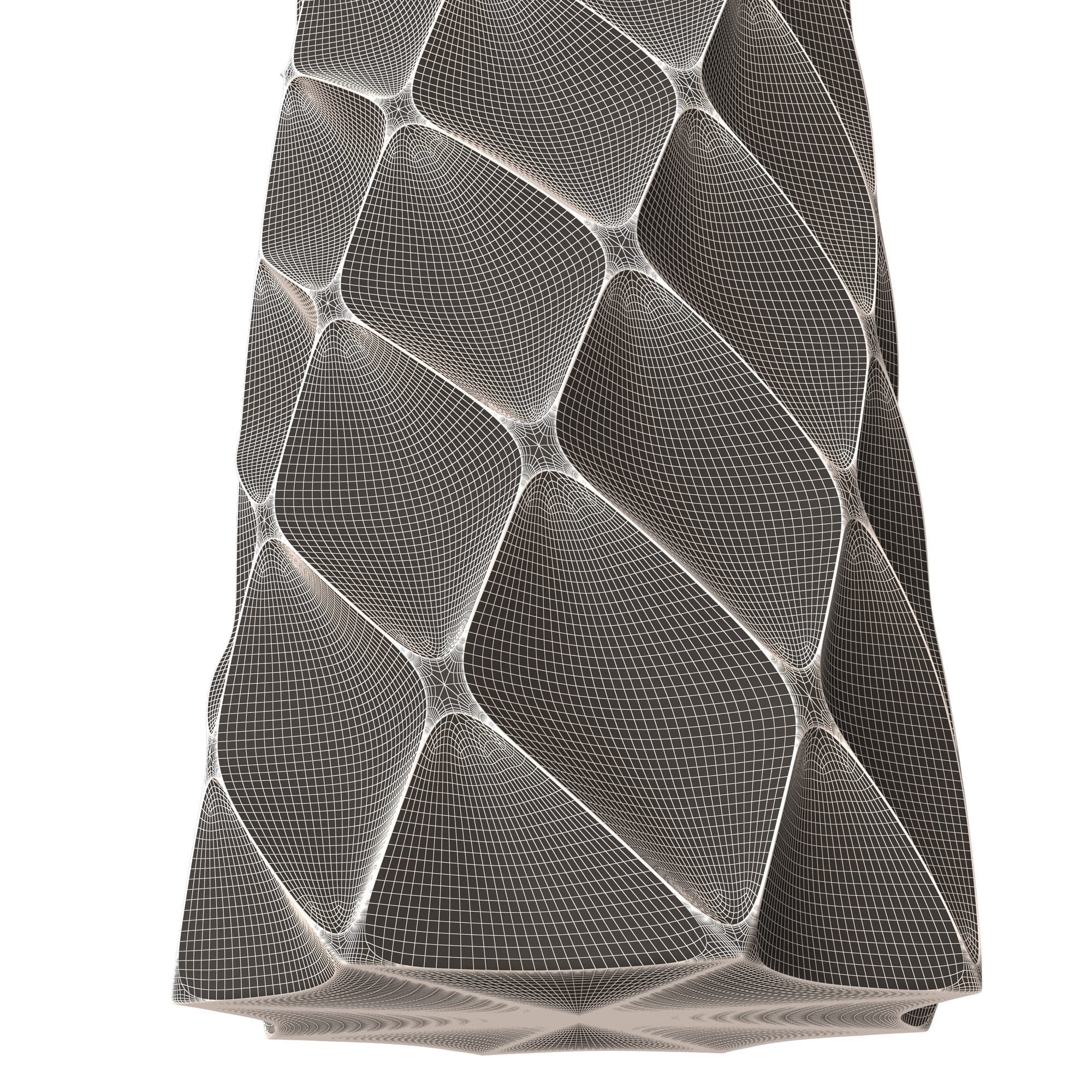 Flower Pot 028 Low-poly 3D model_10