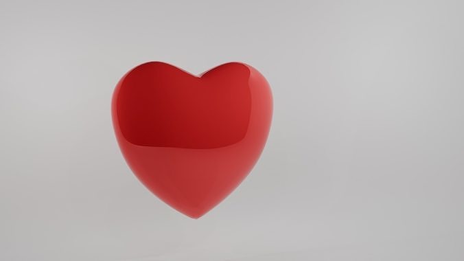 Corazon Rojo 3D model