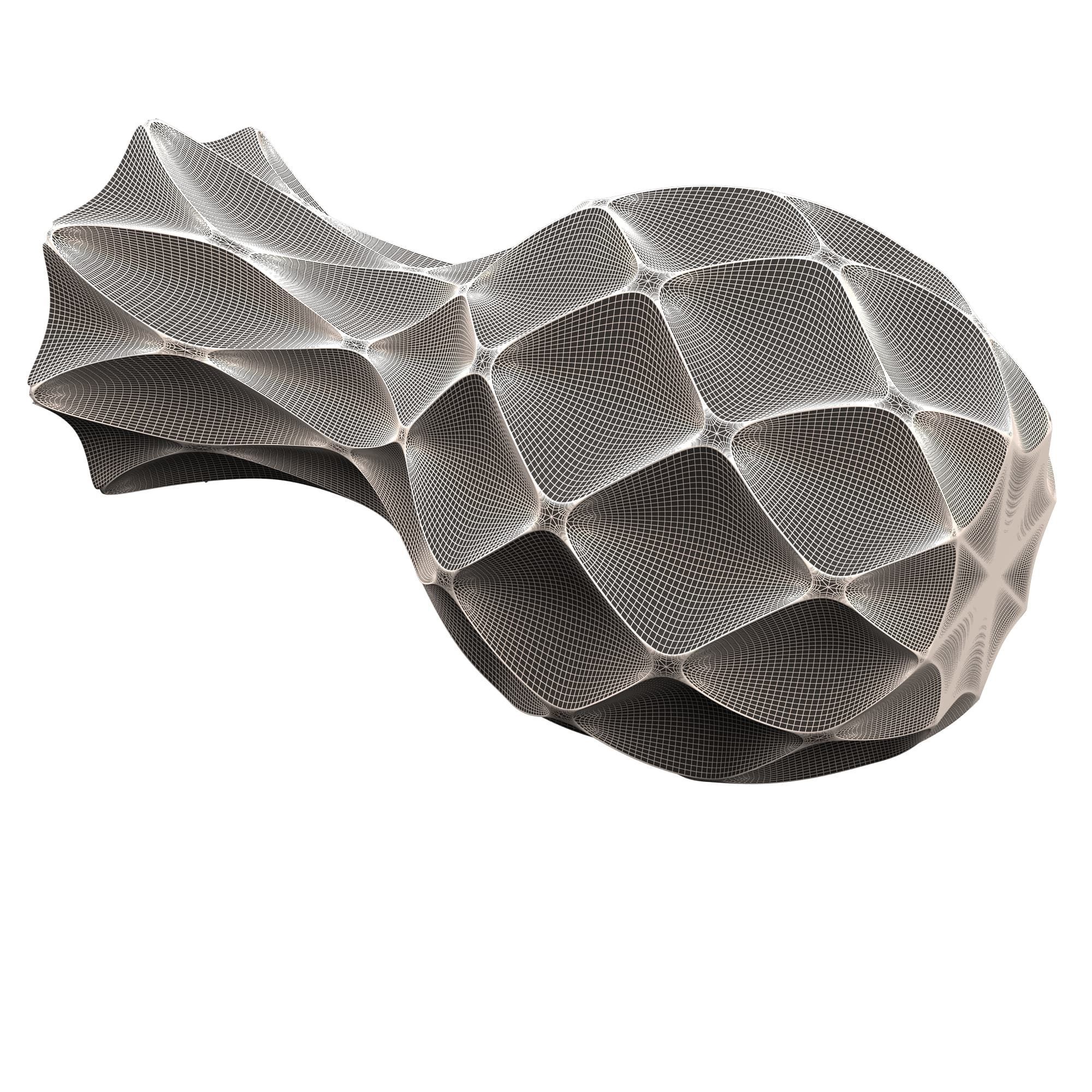 Flower Pot 029 Low-poly 3D model_11