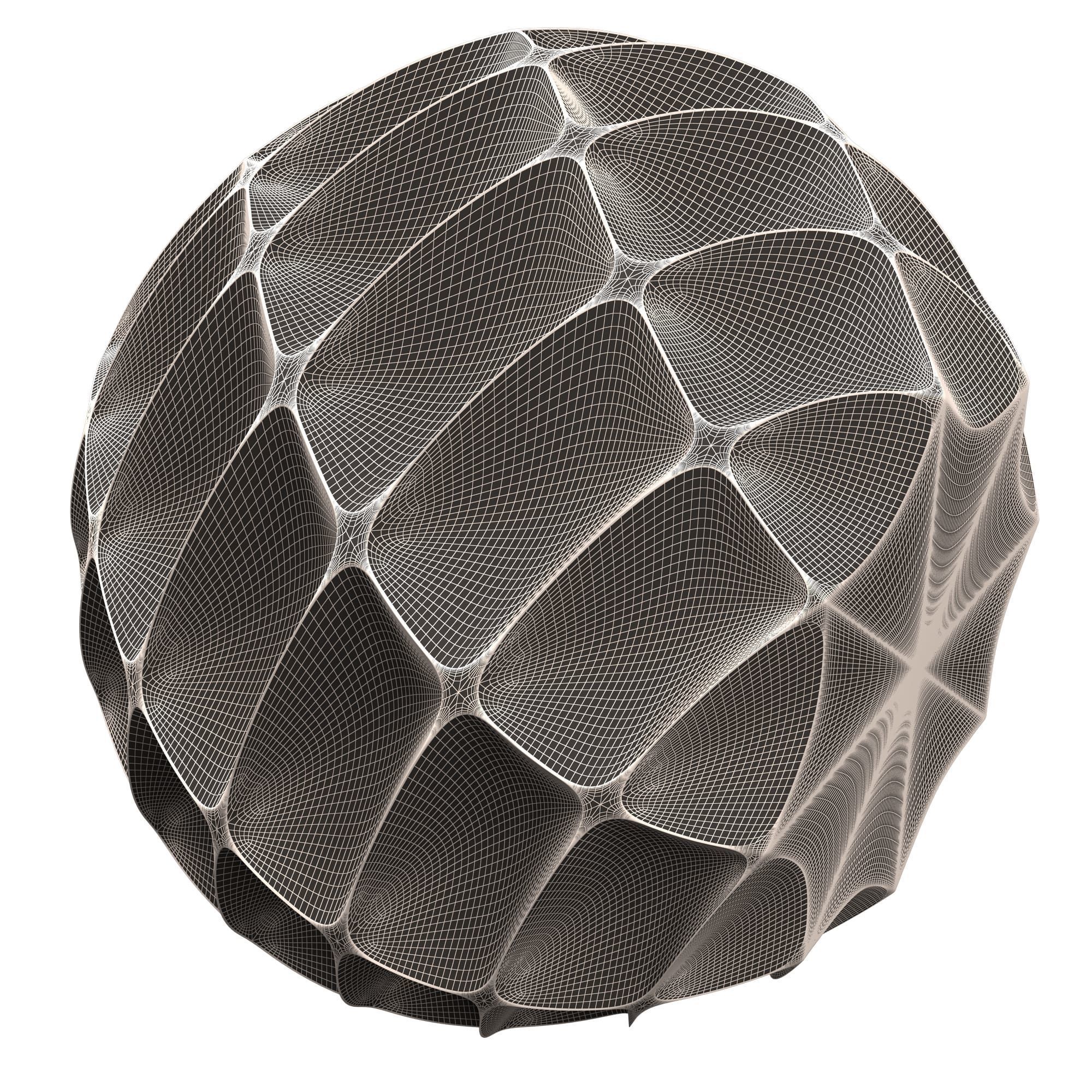Flower Pot 034 Low-poly 3D model_11