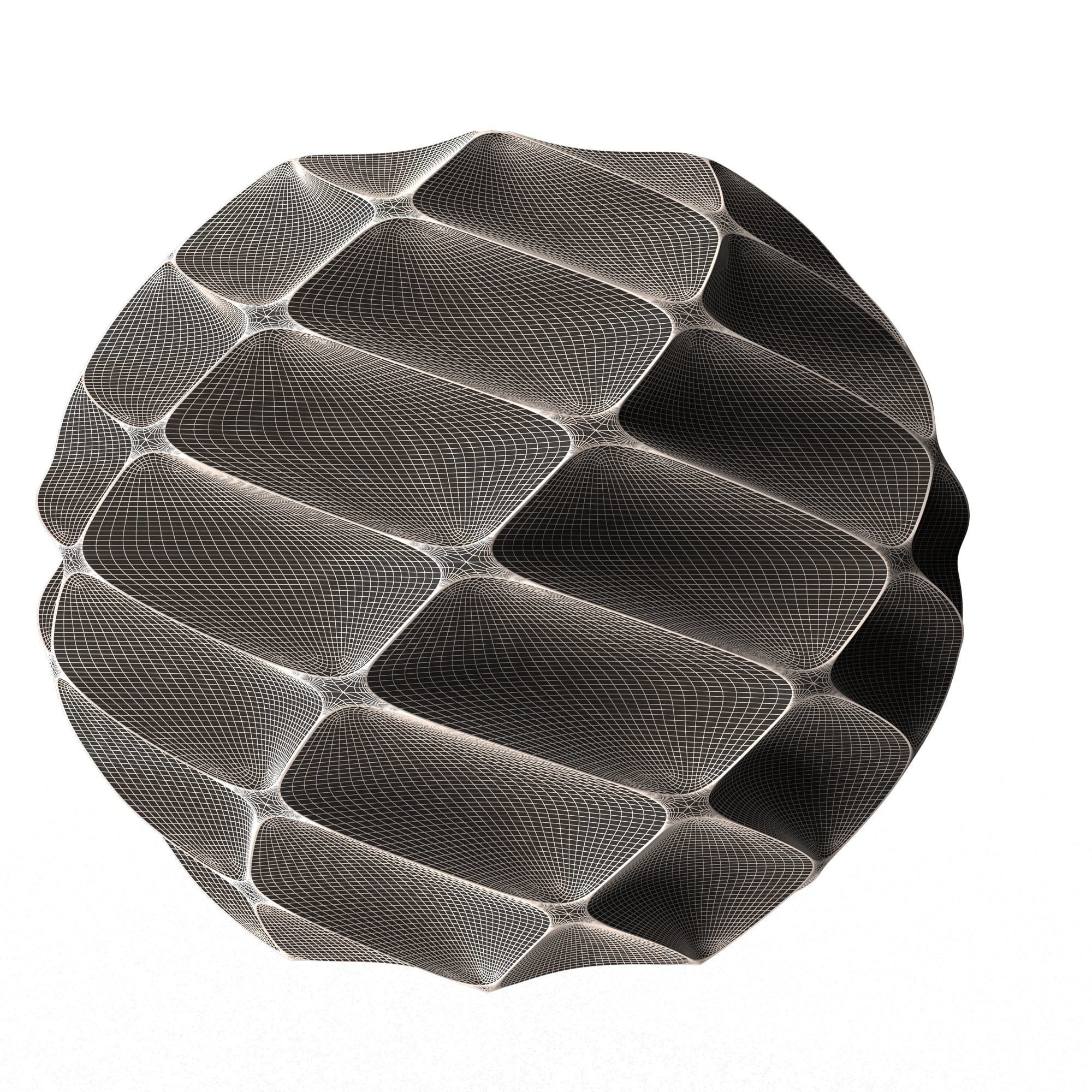 Flower Pot 034 Low-poly 3D model_8