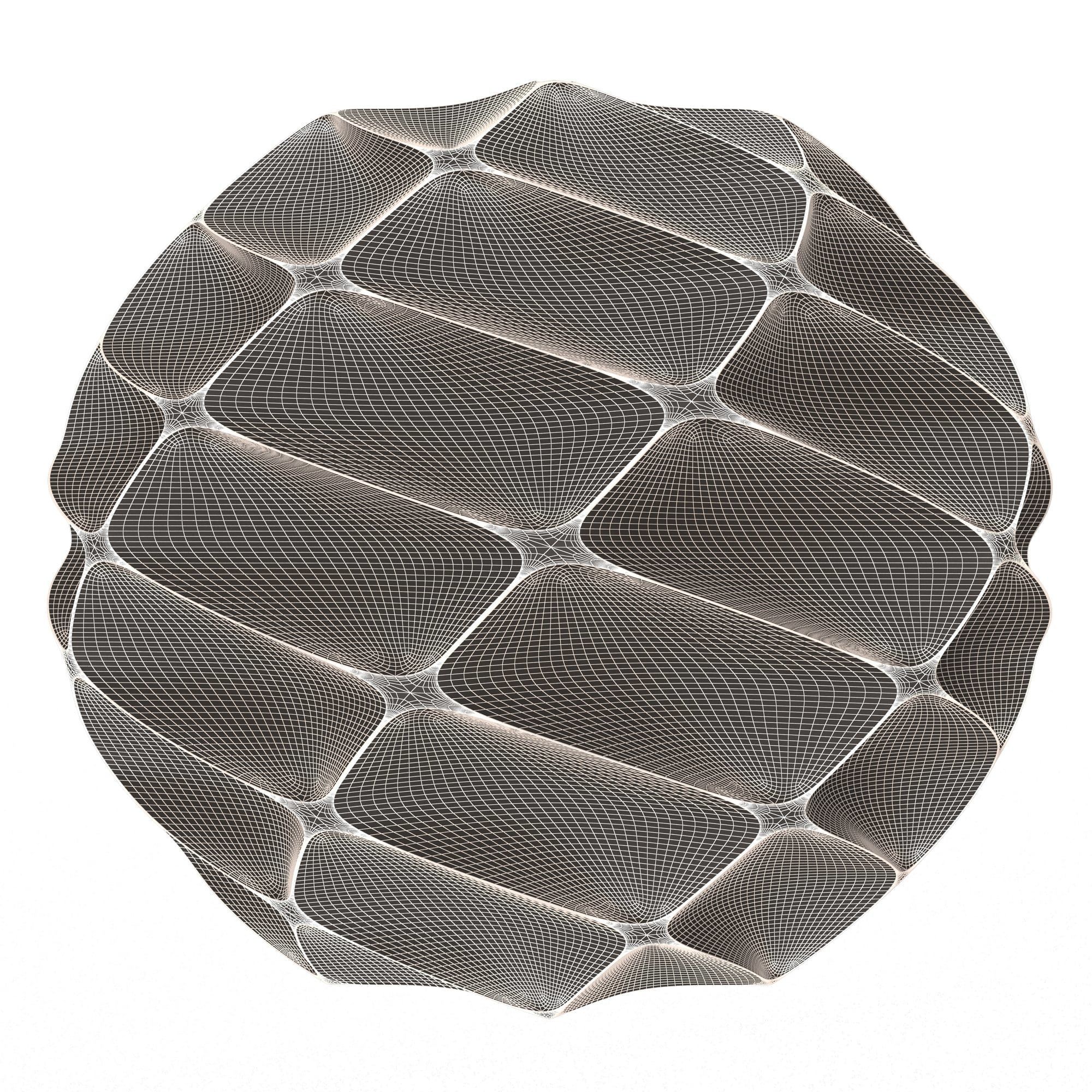 Flower Pot 034 Low-poly 3D model_6