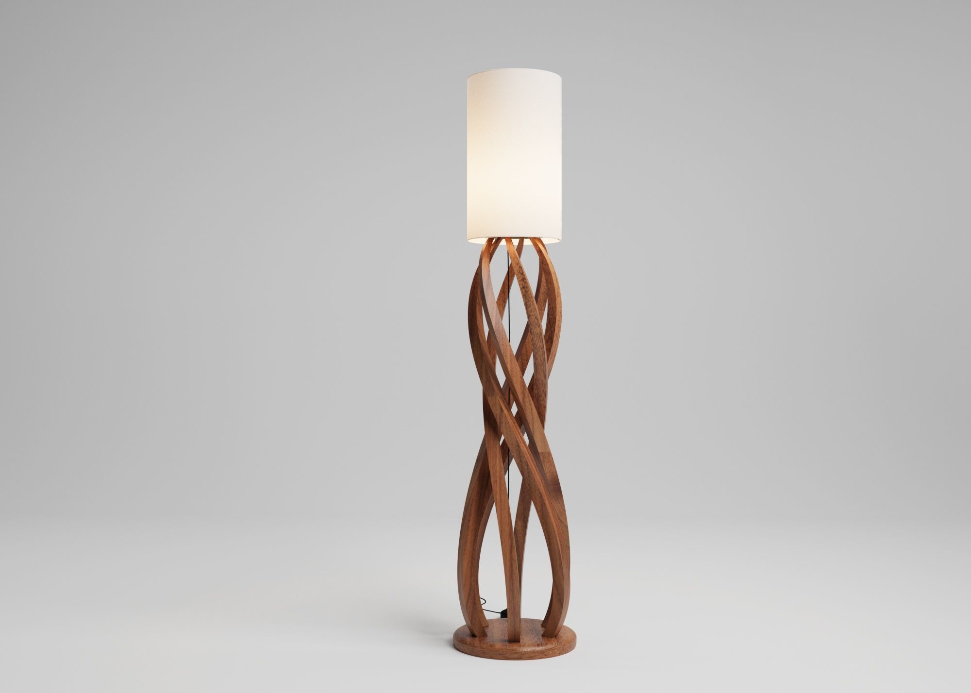 Modern Floor Lamp - Minimalist Lighting Solution 3D model_2