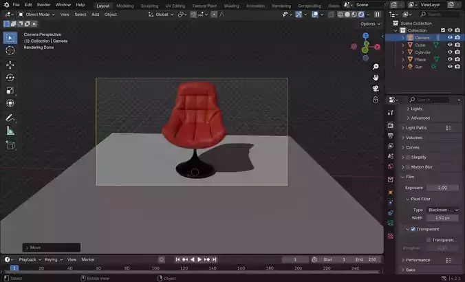 3d printable chair for works