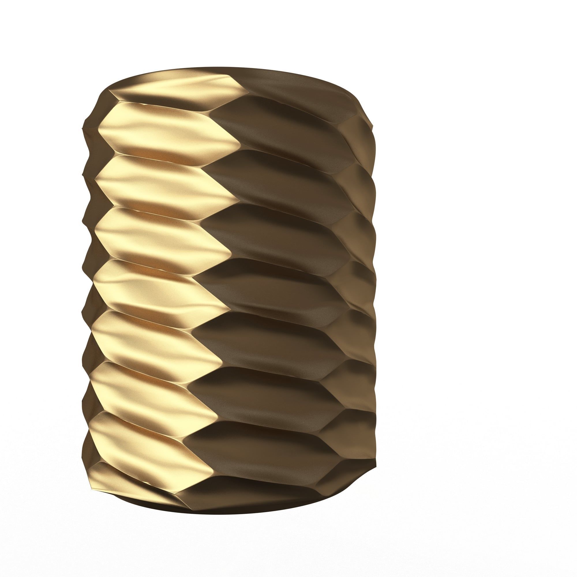 Flower Pot 036 Low-poly 3D model_5