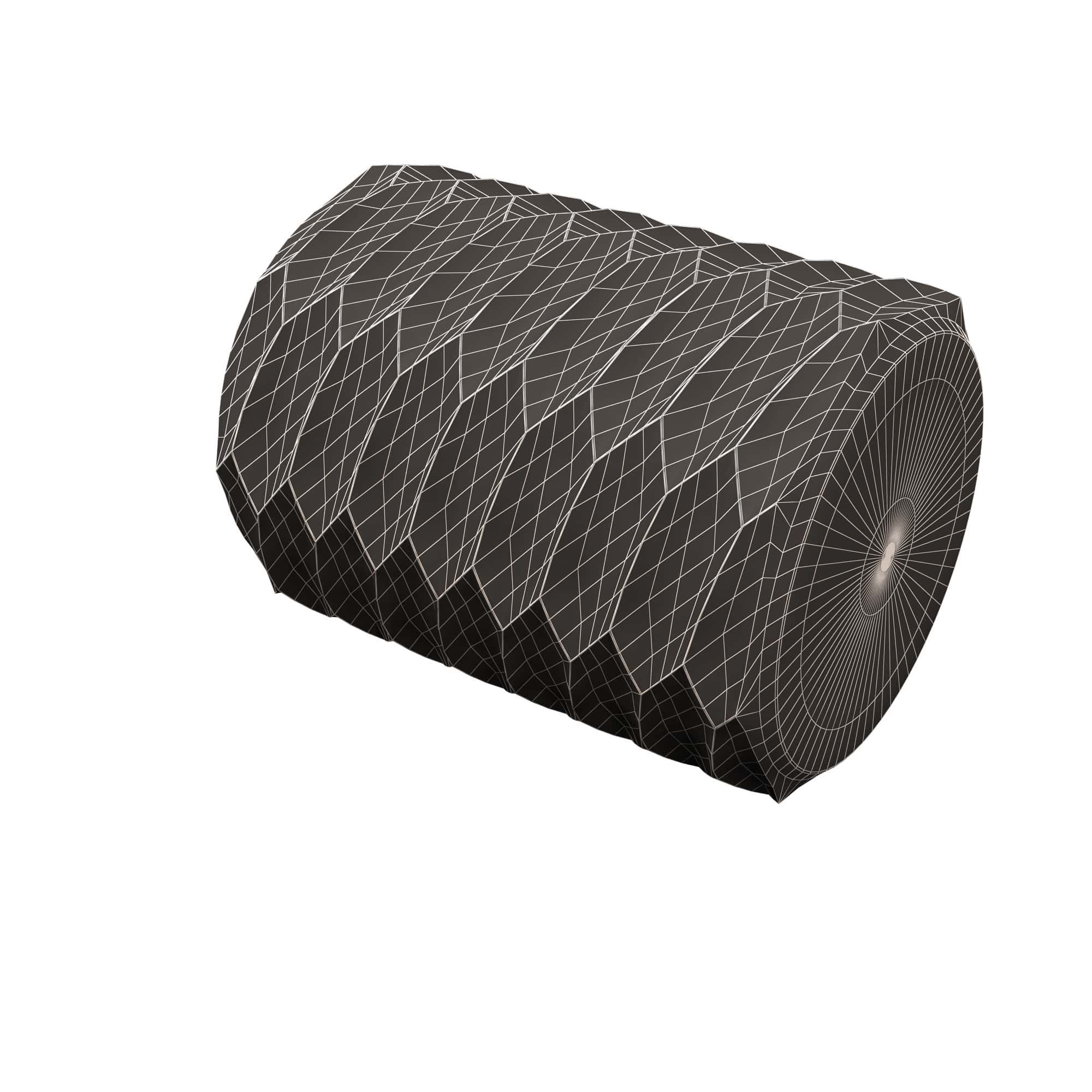 Flower Pot 036 Low-poly 3D model_9