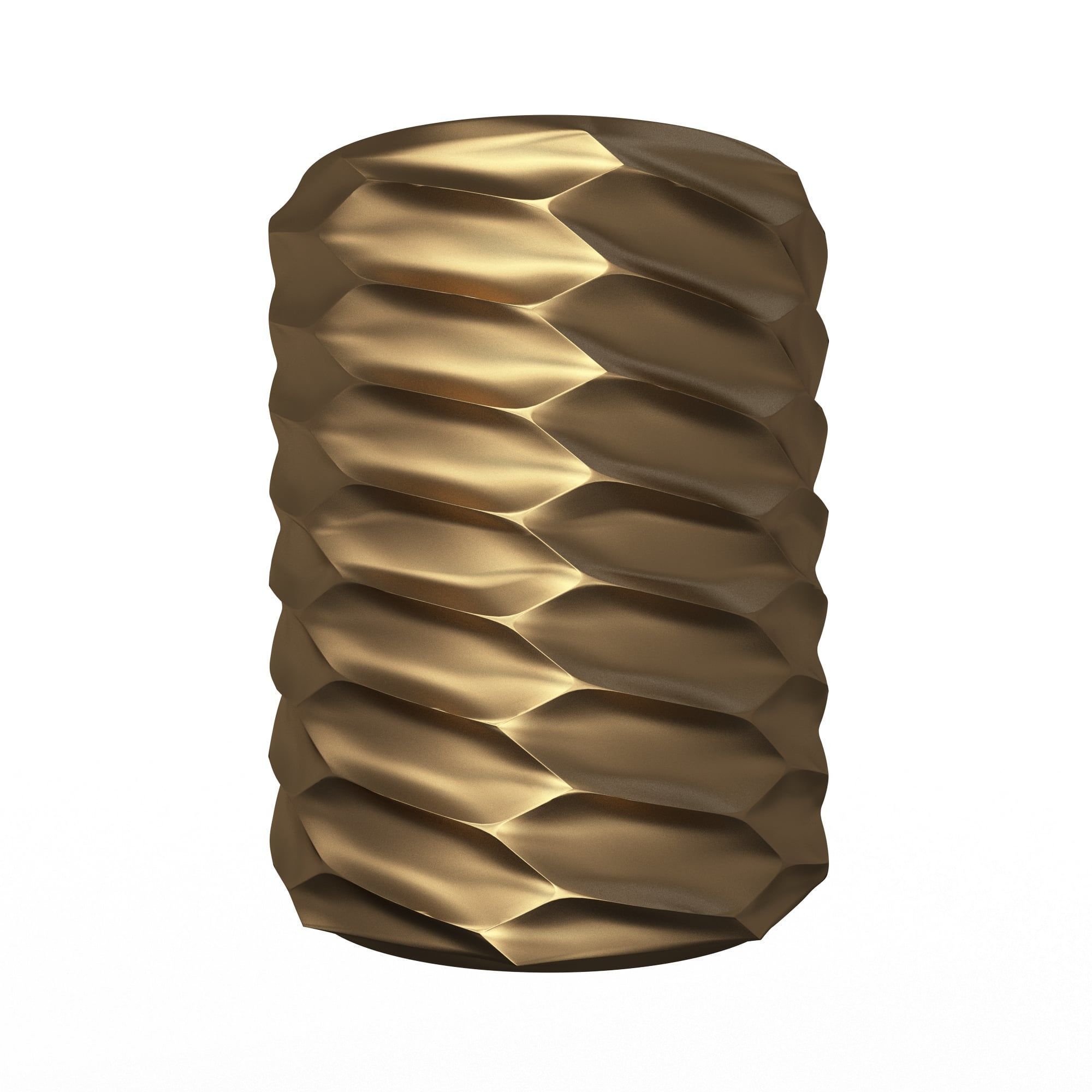 Flower Pot 036 Low-poly 3D model_2