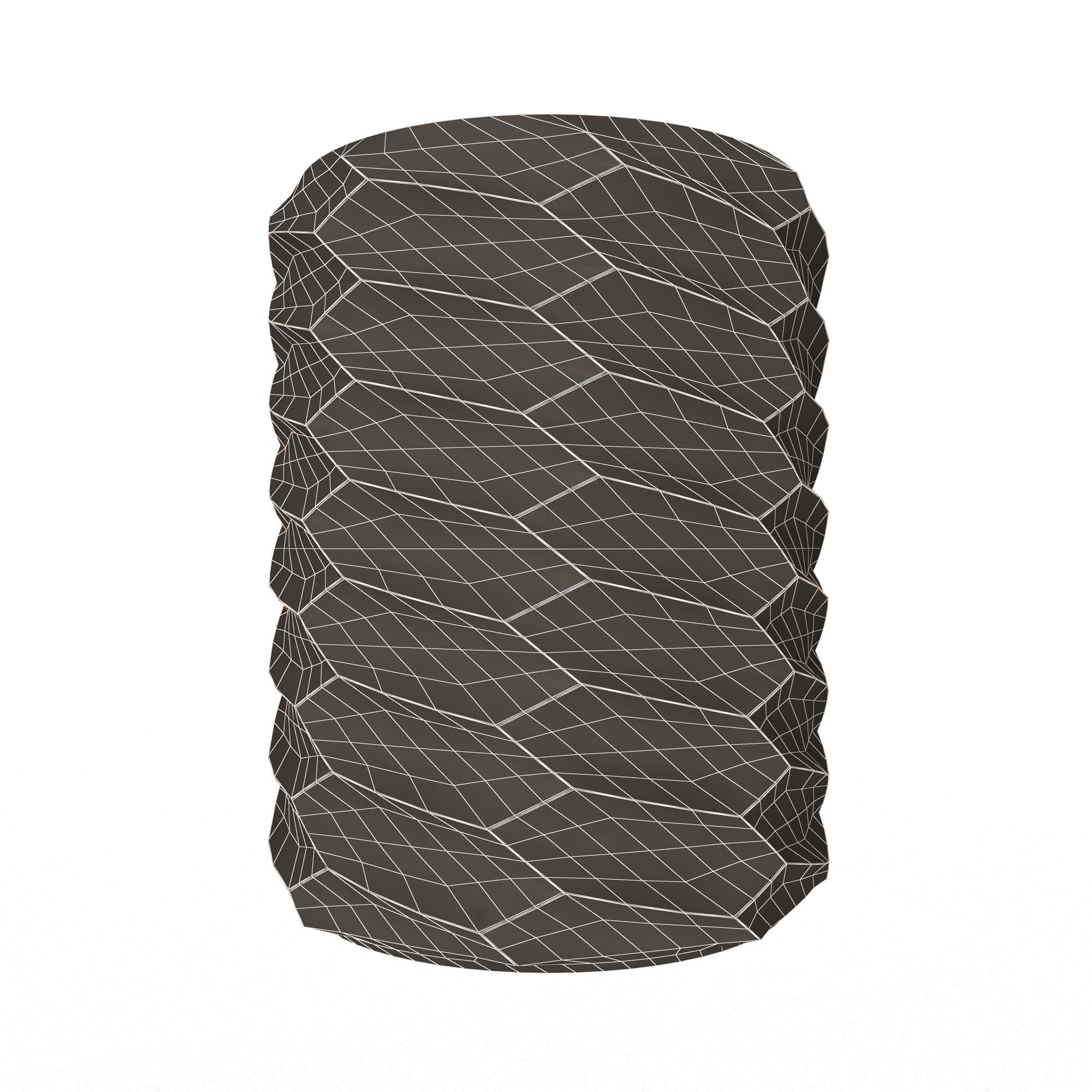 Flower Pot 036 Low-poly 3D model_8