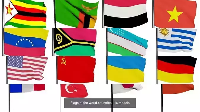 Flags of the world countries