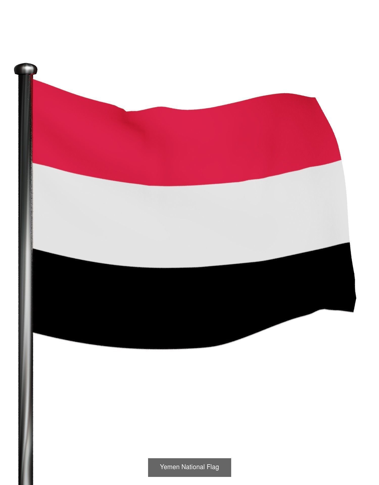 Flags of the world countries 3D Model Collection_14