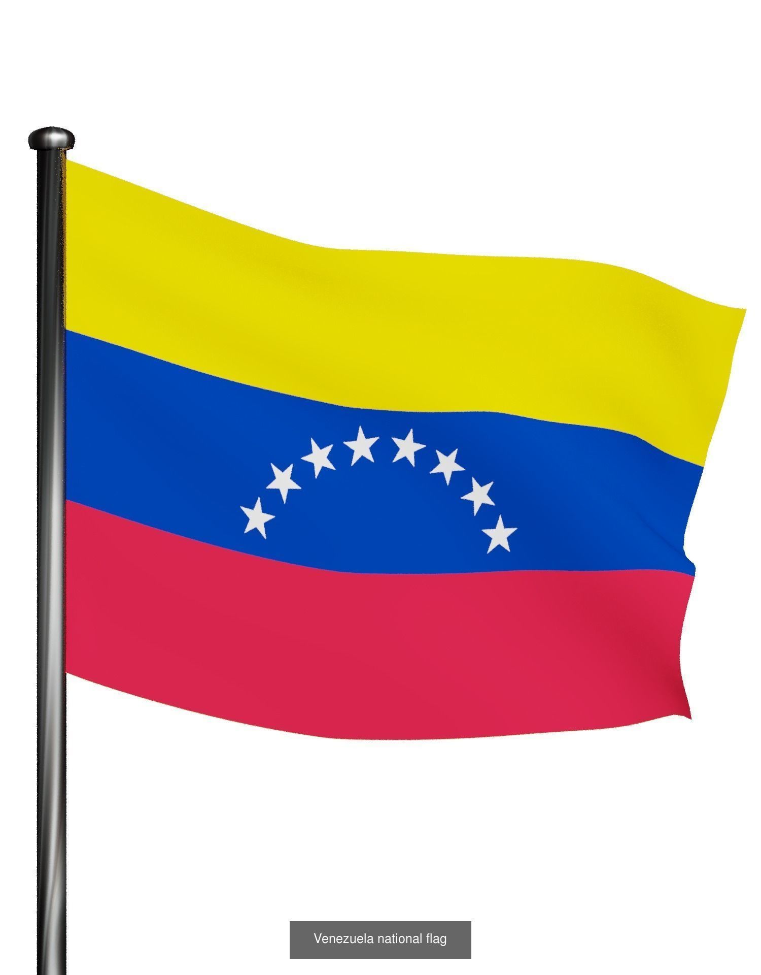 Flags of the world countries 3D Model Collection_12