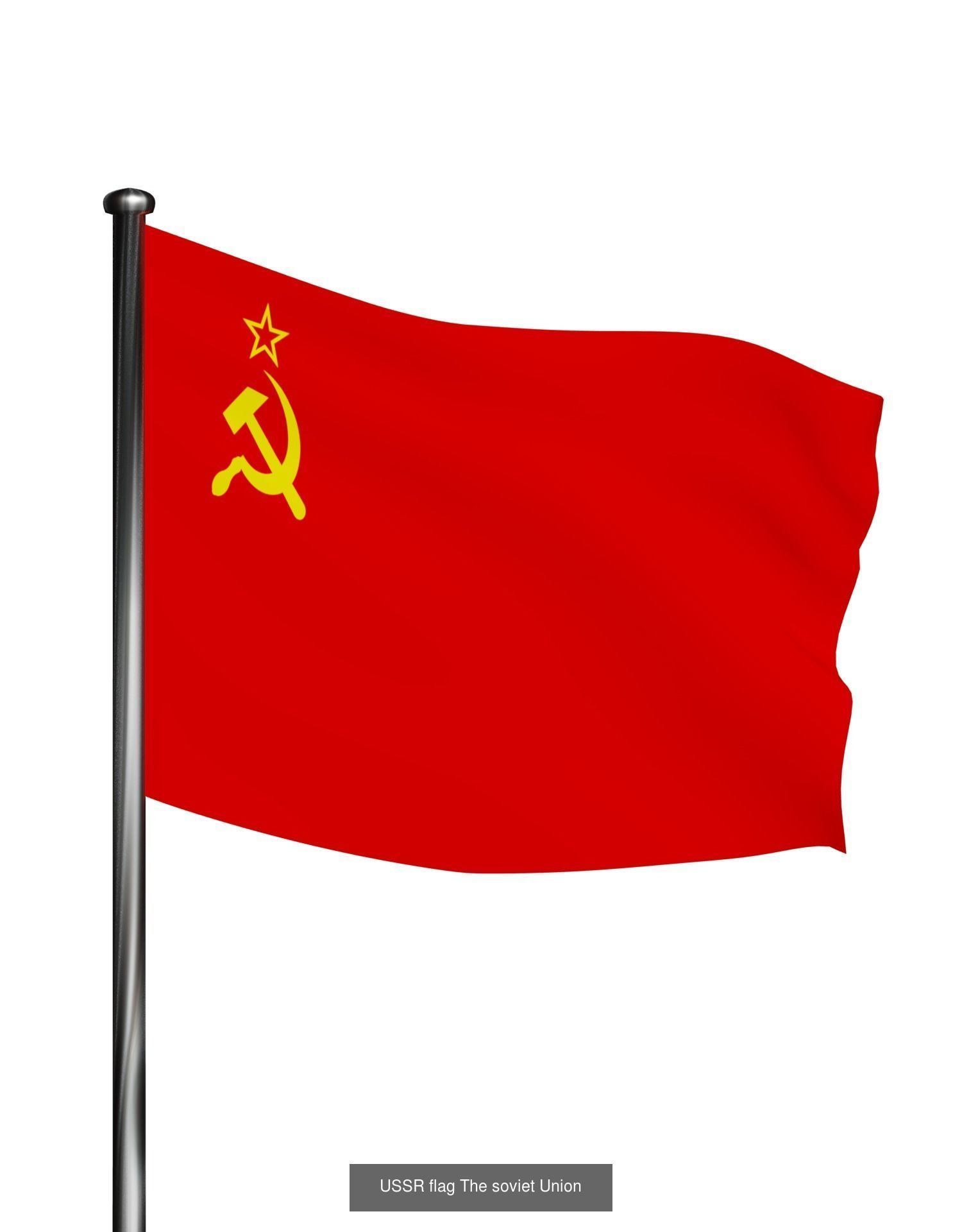 Flags of the world countries 3D Model Collection_7