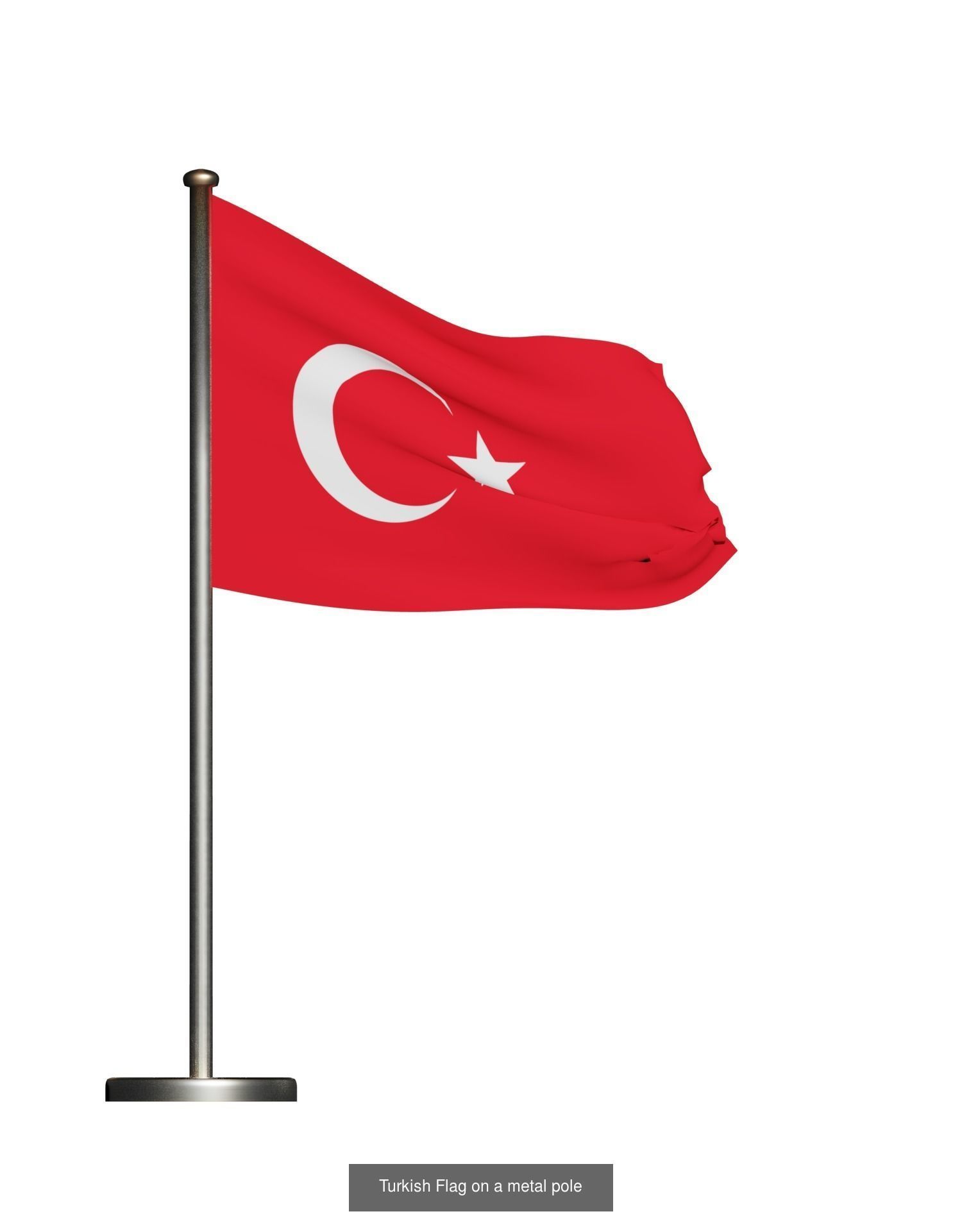 Flags of the world countries 3D Model Collection_4