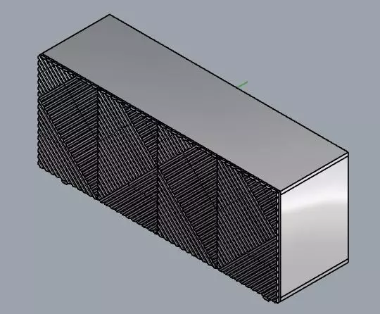 Furniture lines 3D model