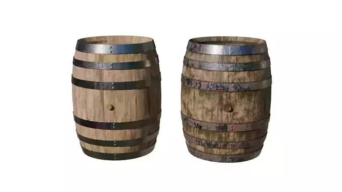 Wooden Barrel