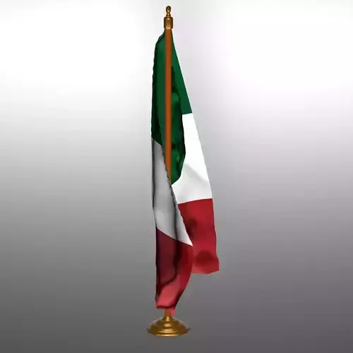 ITALY TABLE FLAG