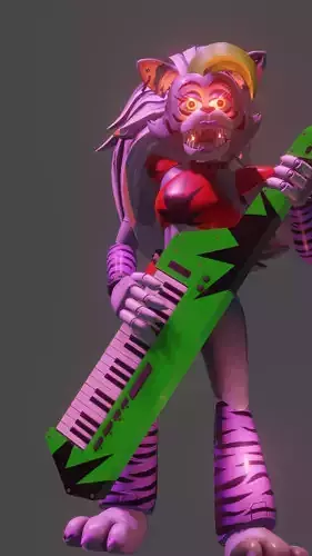 Roxanne Wolf  Blender Model