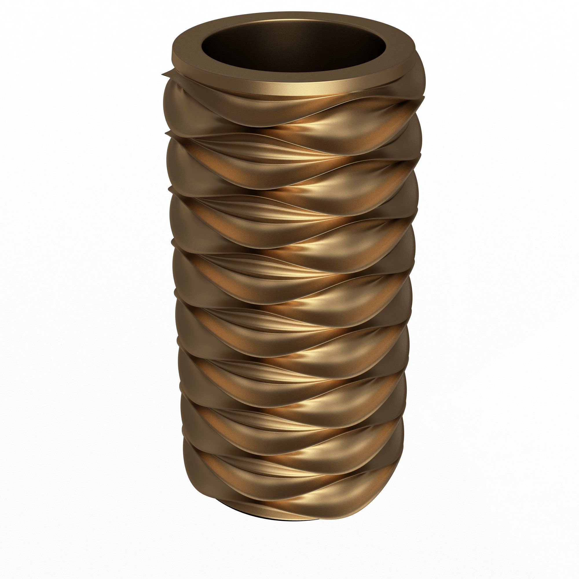 Flower Pot 039 Low-poly 3D model_1