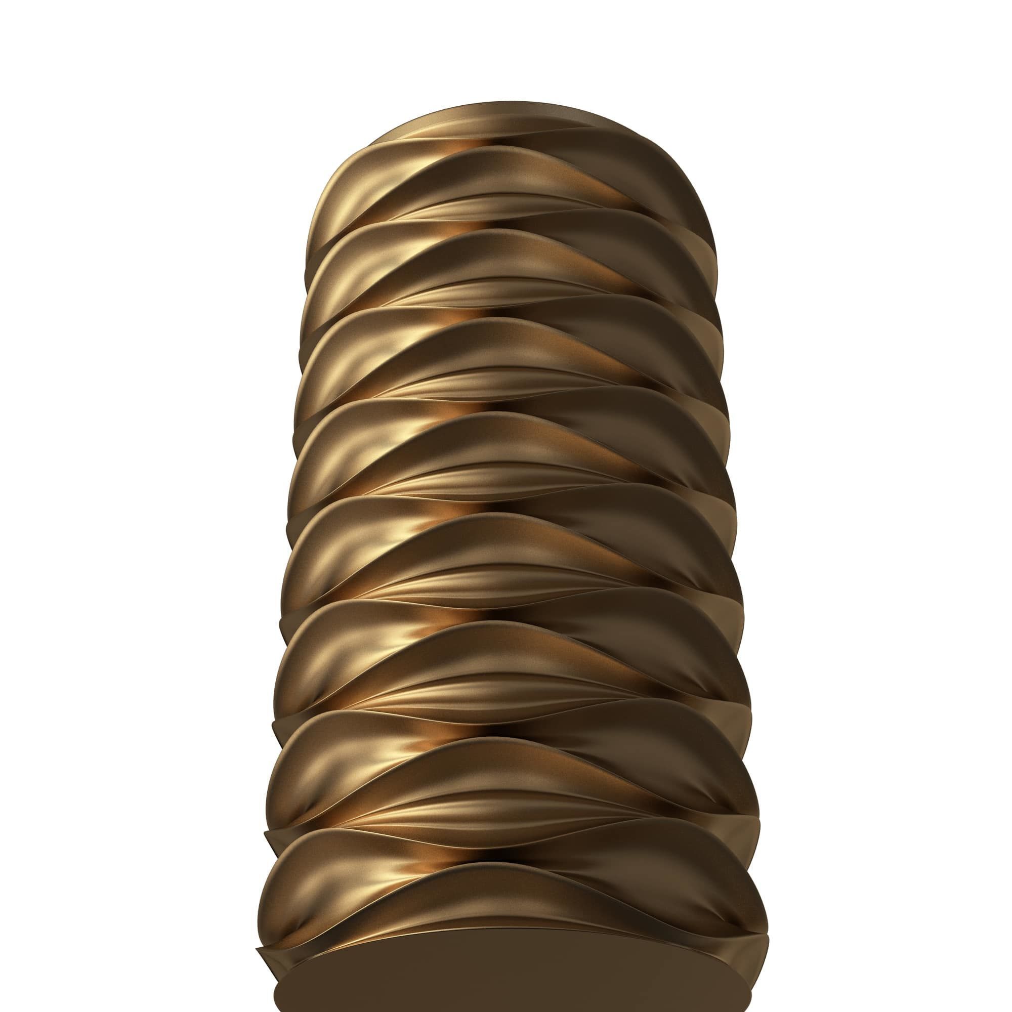 Flower Pot 039 Low-poly 3D model_2