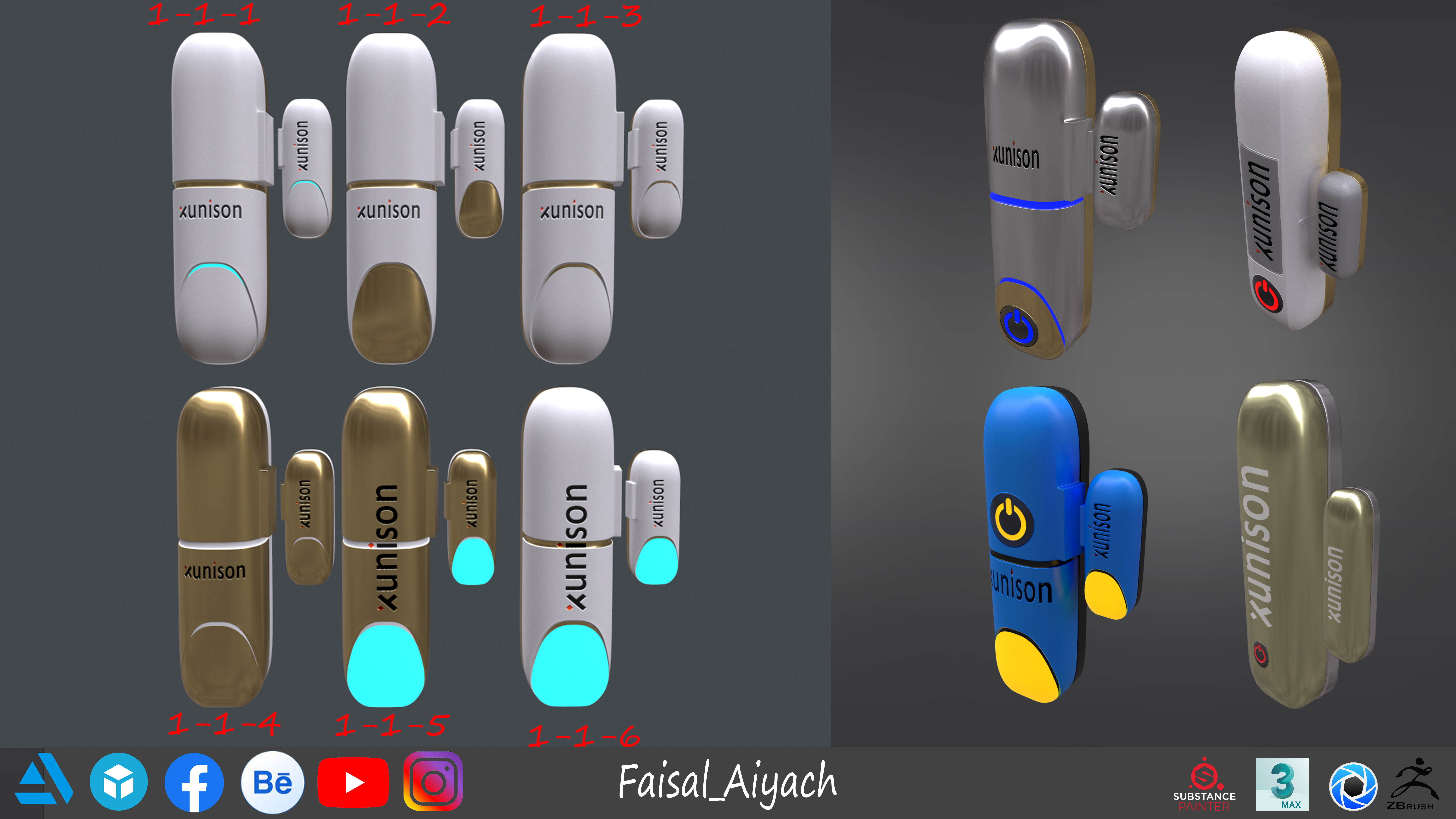 Smart Home Plug-in and Security Kit 3D model_3