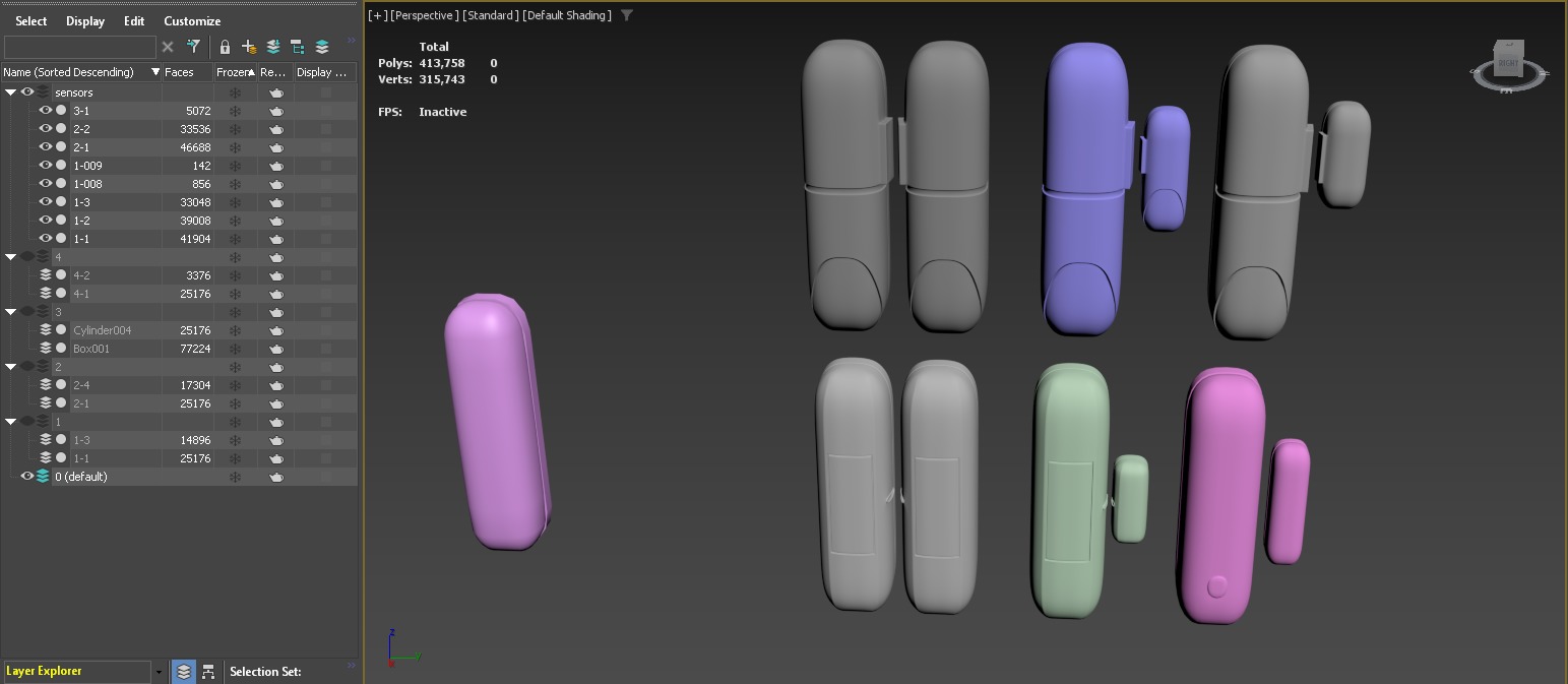 Smart Home Plug-in and Security Kit 3D model_22