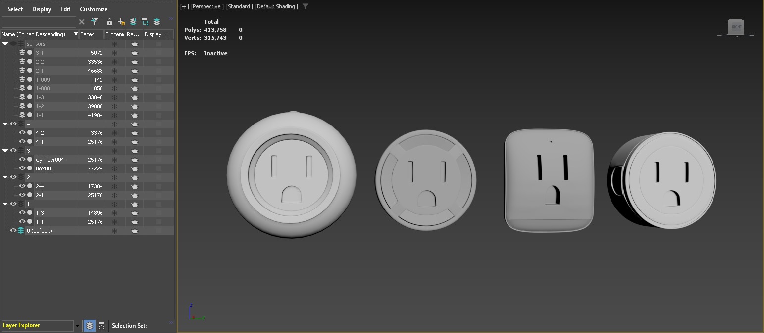 Smart Home Plug-in and Security Kit 3D model_18
